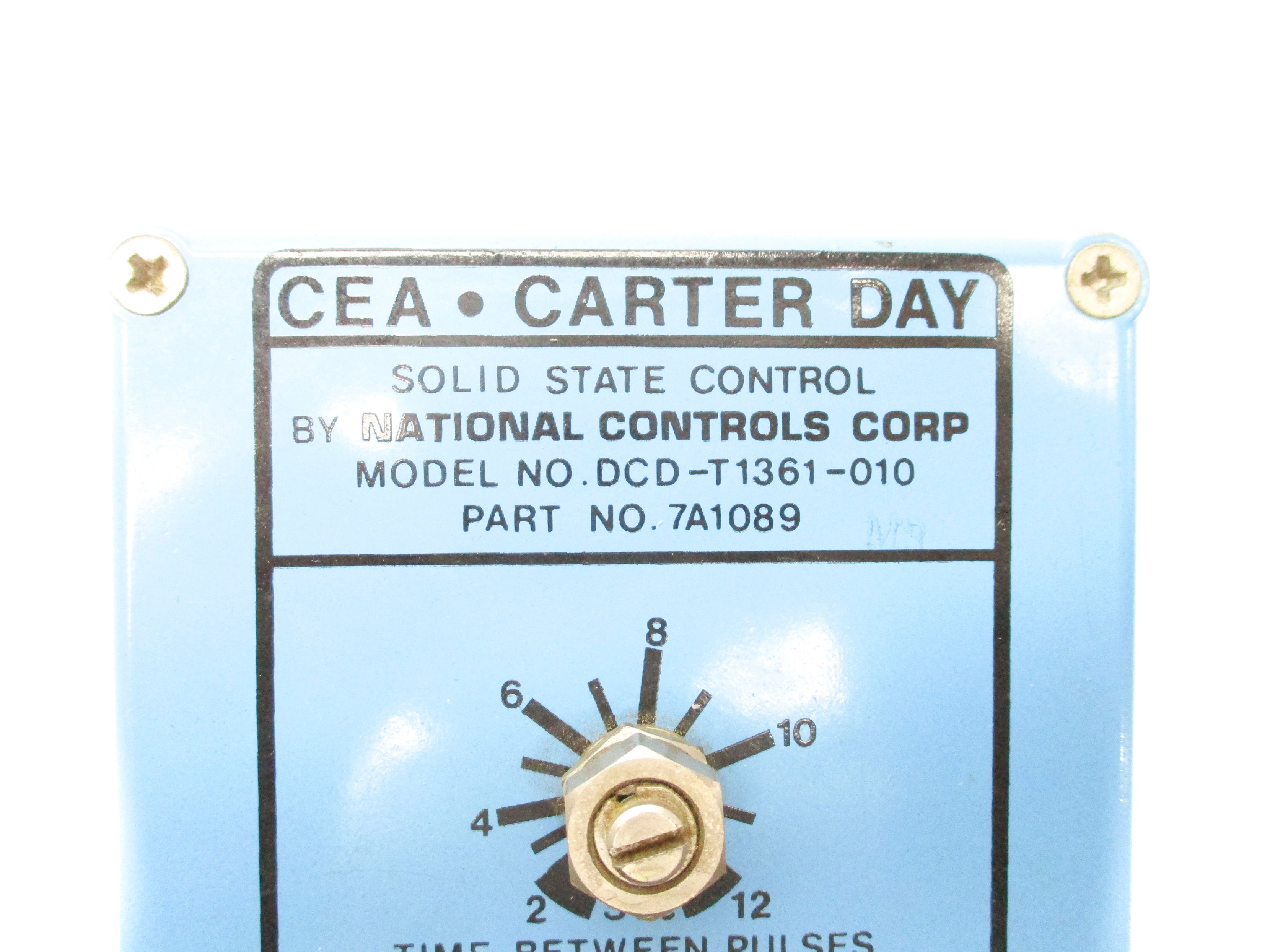 NATIONAL CONTROLS DCD-T1361-010 UNMP
