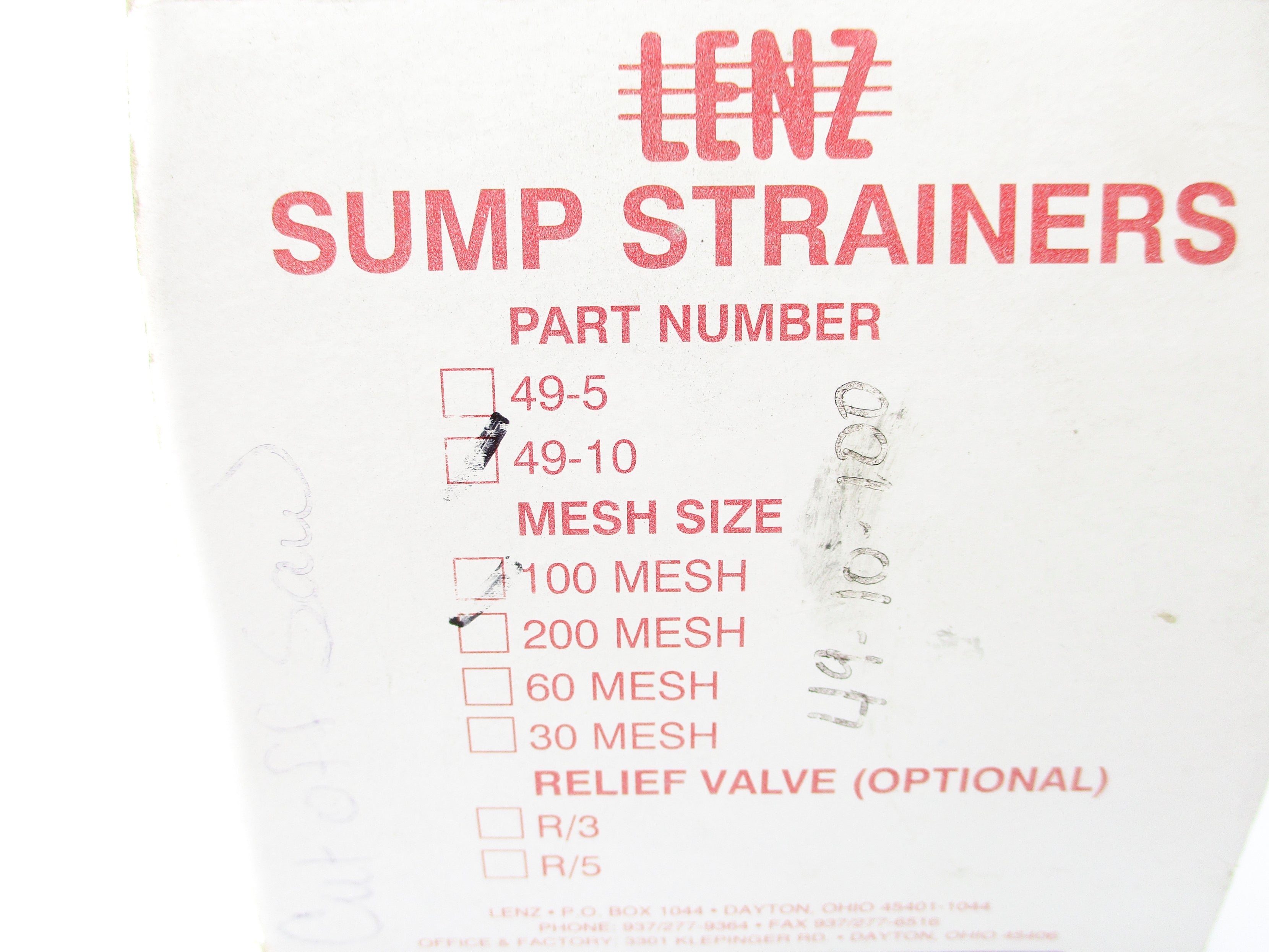 LENZ 49-10-100 NSMP