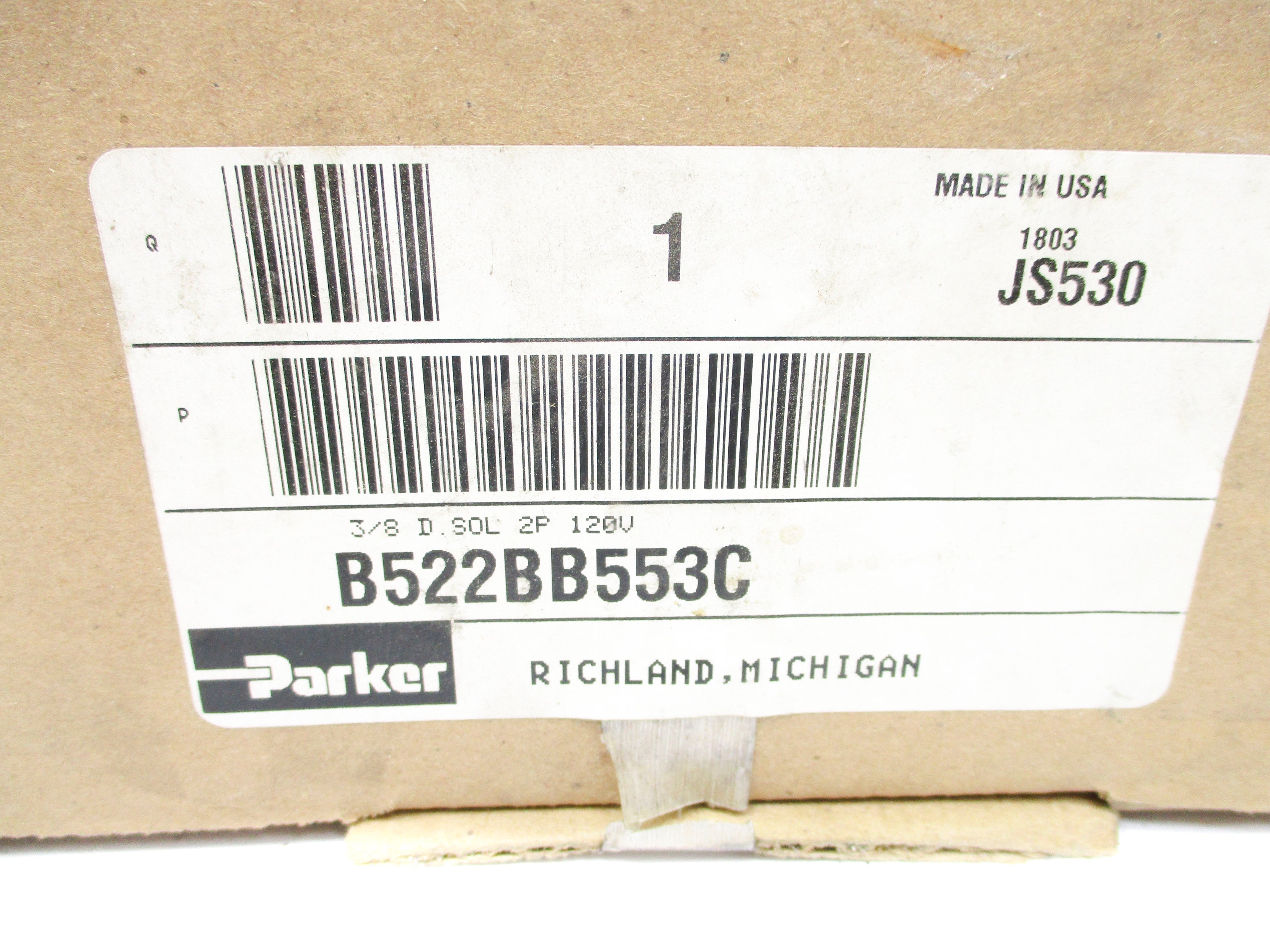 PARKER B522BB553C 120V 150PSI NSMP