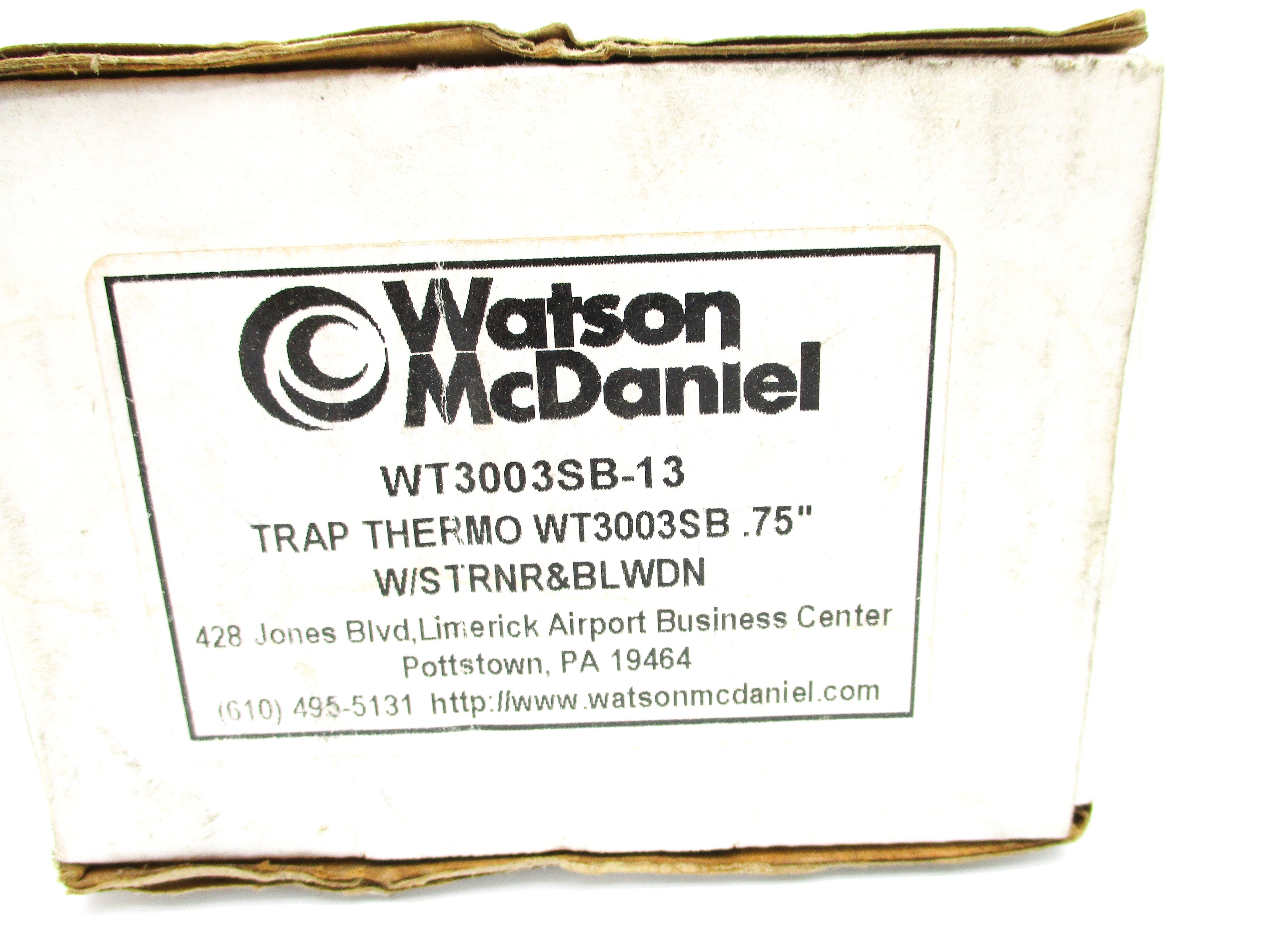 WATSON MCDANIEL WT3003SB-13 650/975PSI NSMP