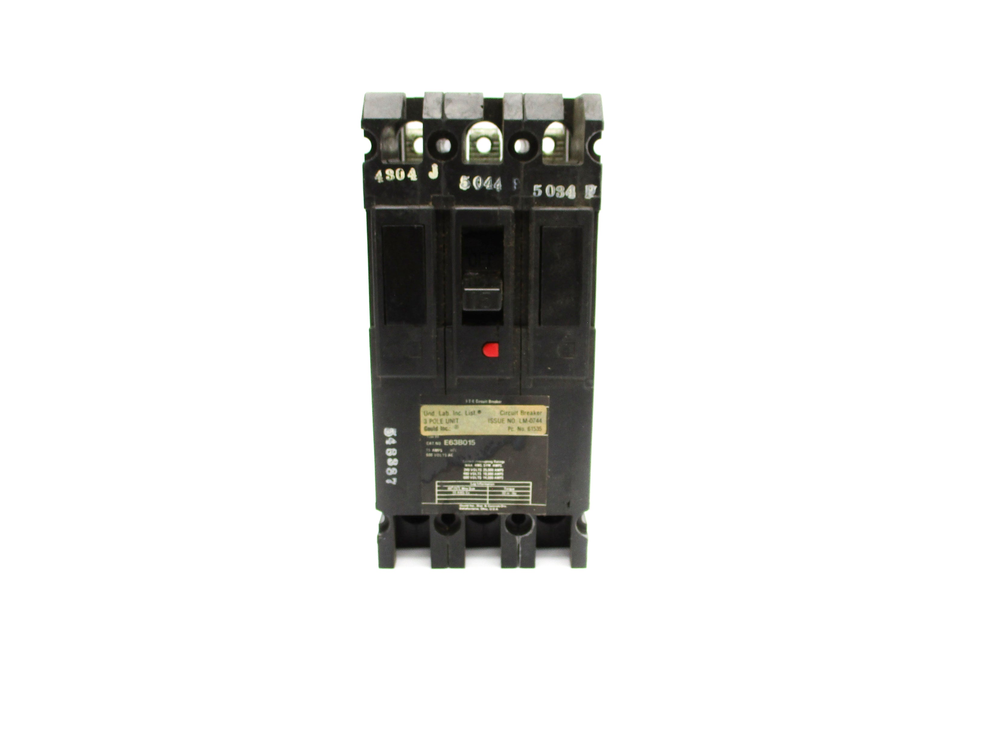 GENERAL ELECTRIC E63B015 15A 600VAC UNMP