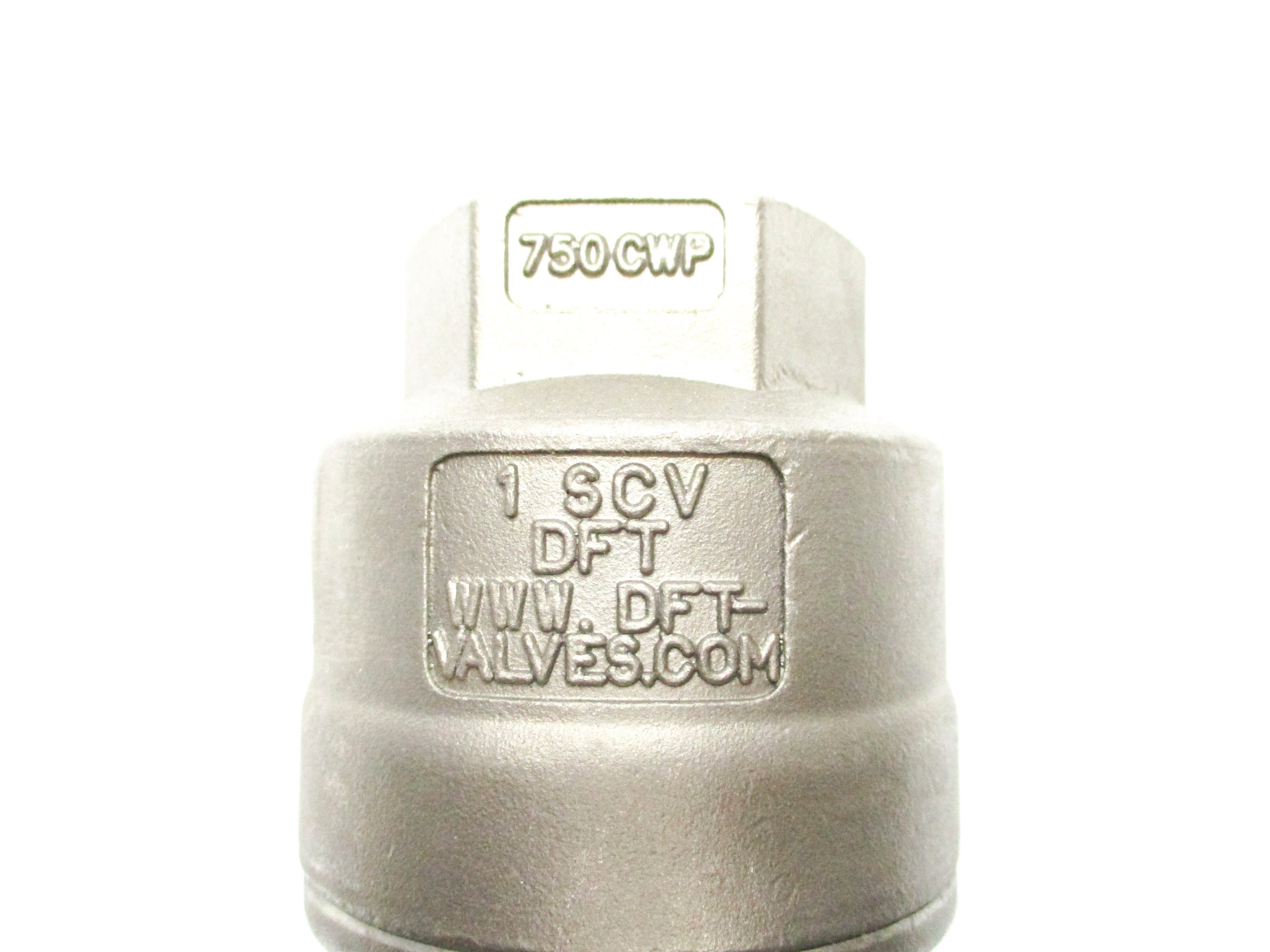 DFT VALVES 1-SCV 750CWP 510PSI NSNP