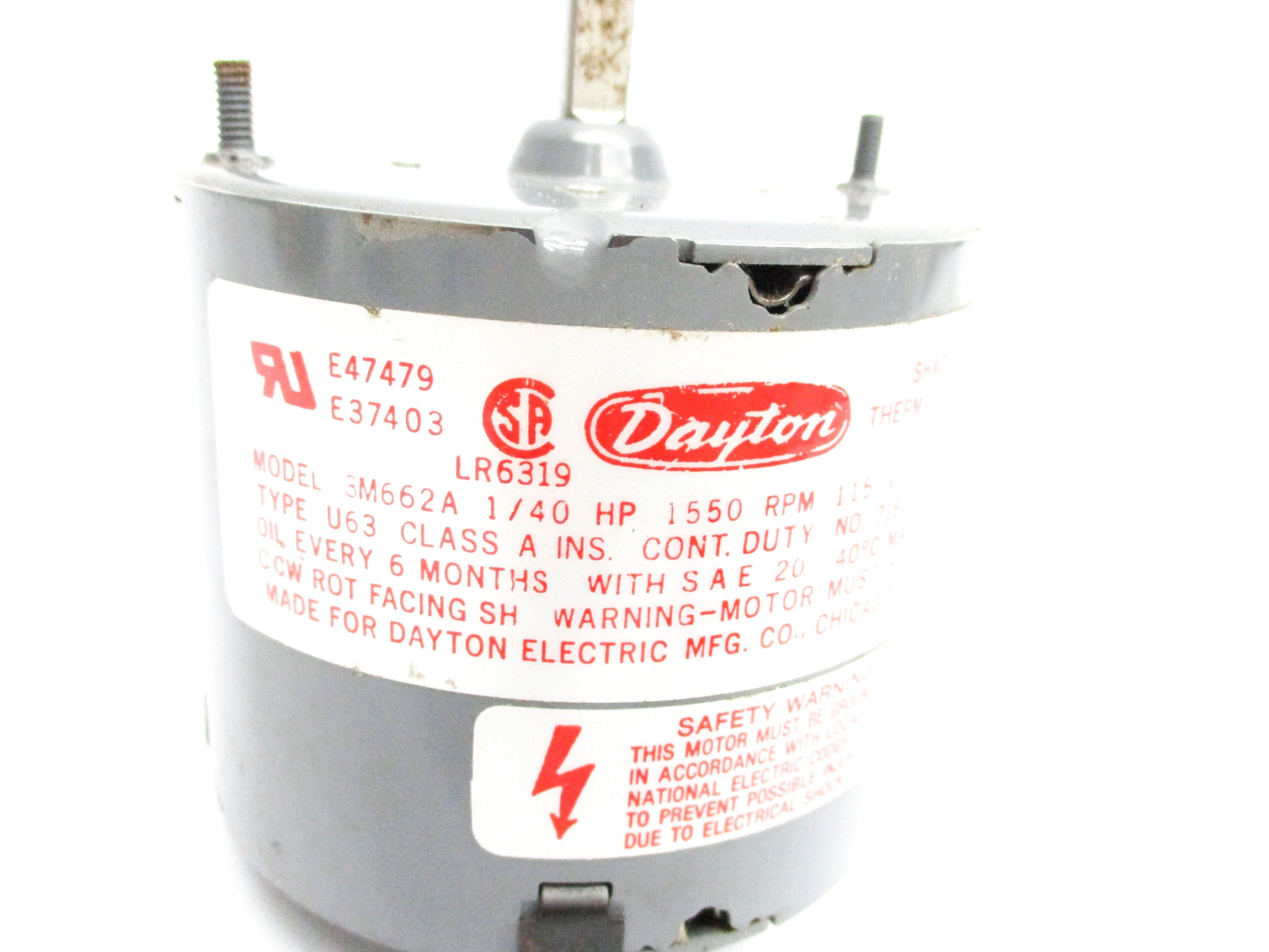DAYTON 3M662A UNMP