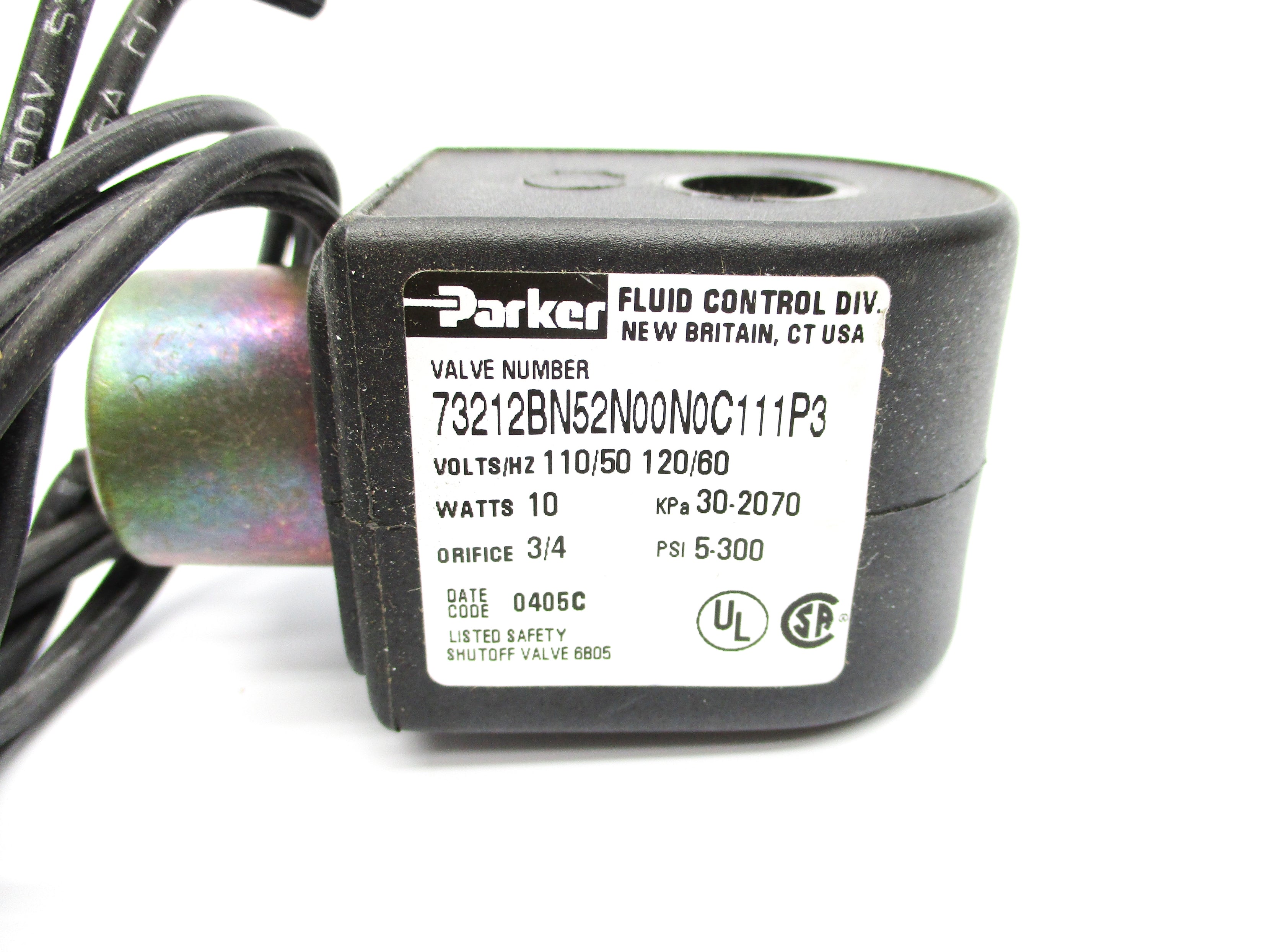 PARKER 73212BN52N00N0C111P3 5-300PSI NSNP