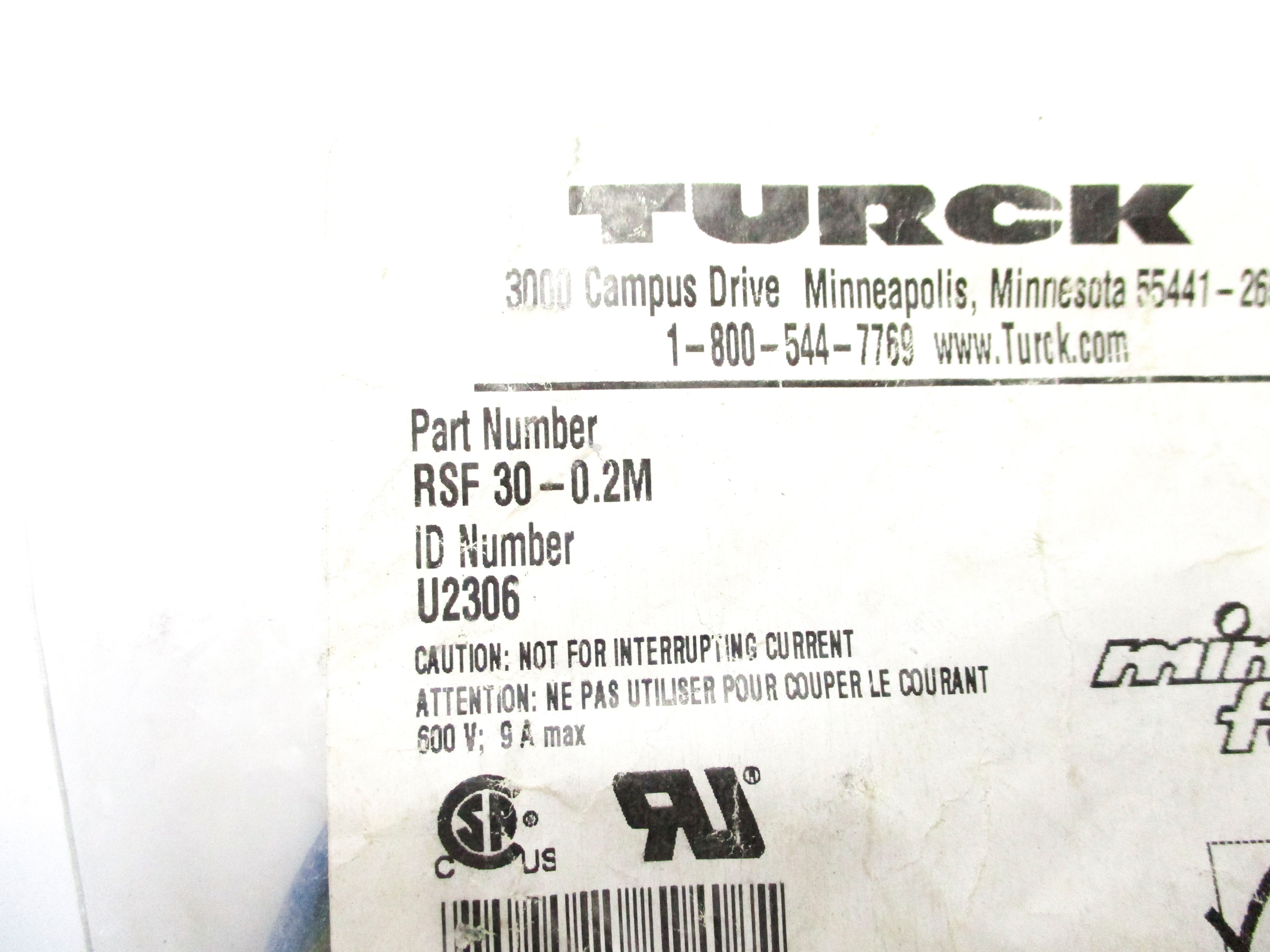 TURCK RSF30-0.2M NSMP