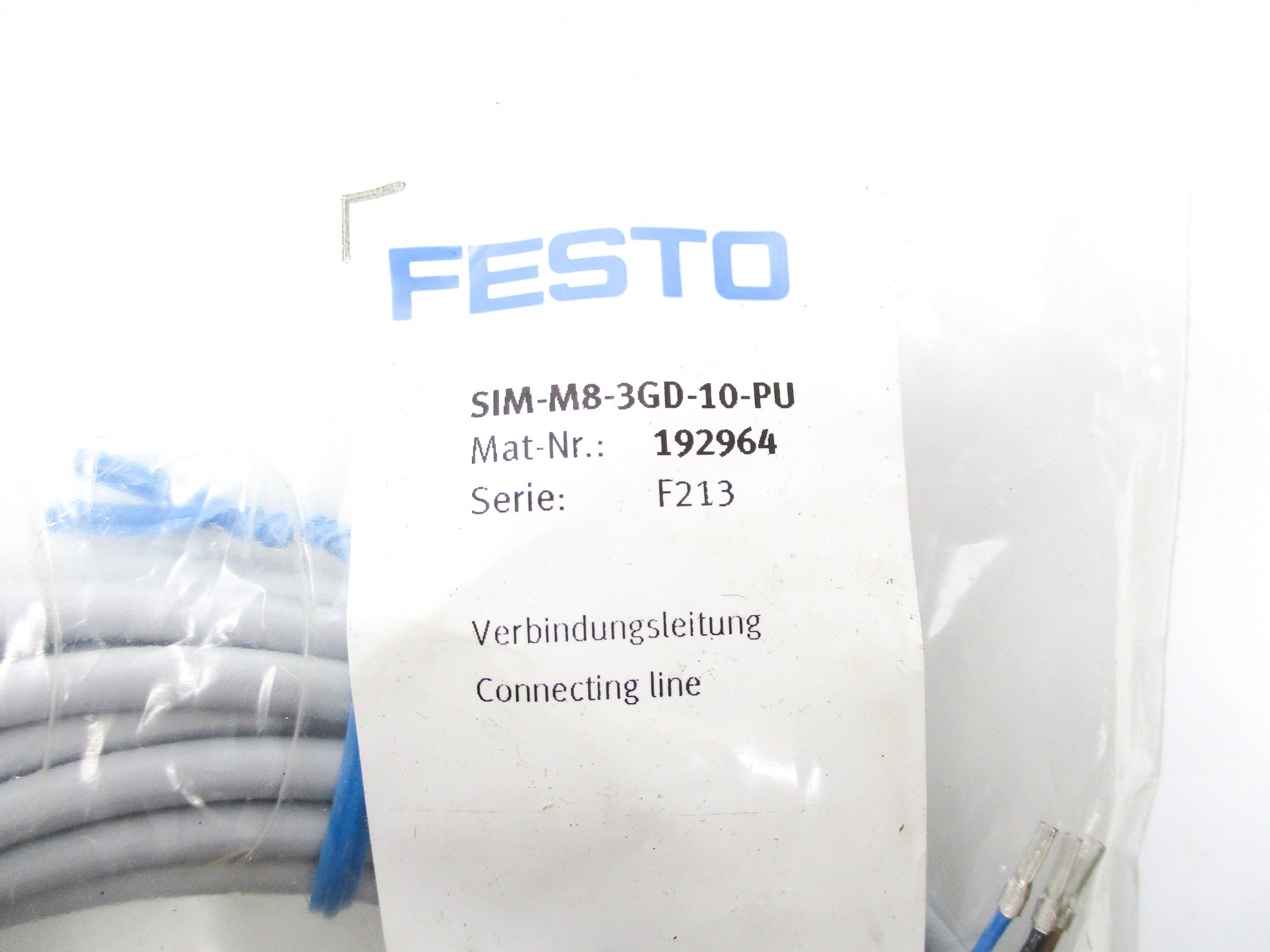 FESTO SIM-M8-3GD-10-PU NSMP