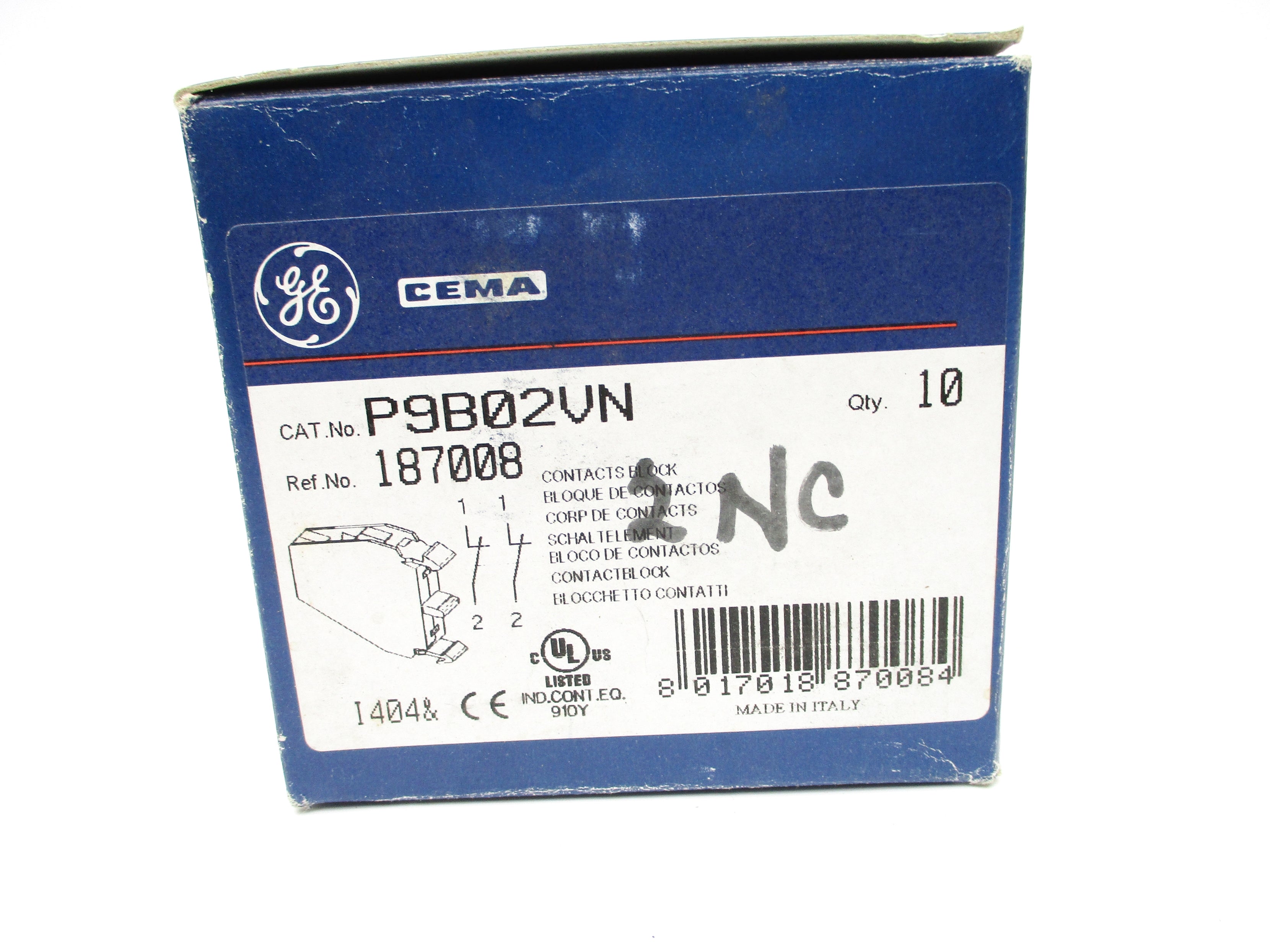 GENERAL ELECTRIC P9B02VN (PKG OF 10) NSMP