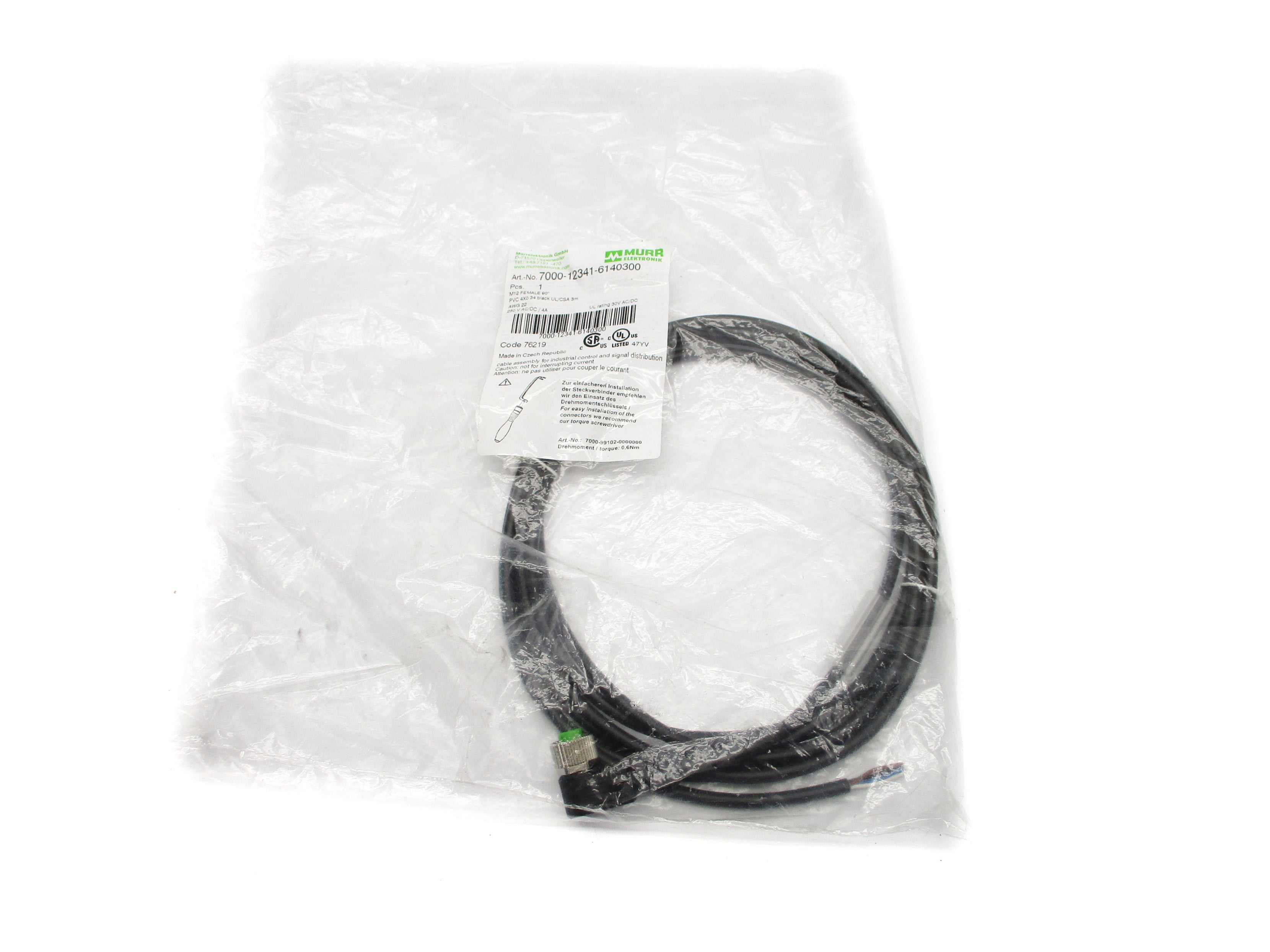 MURR ELEKTRONIK 7000-12341-6140300 NSMP