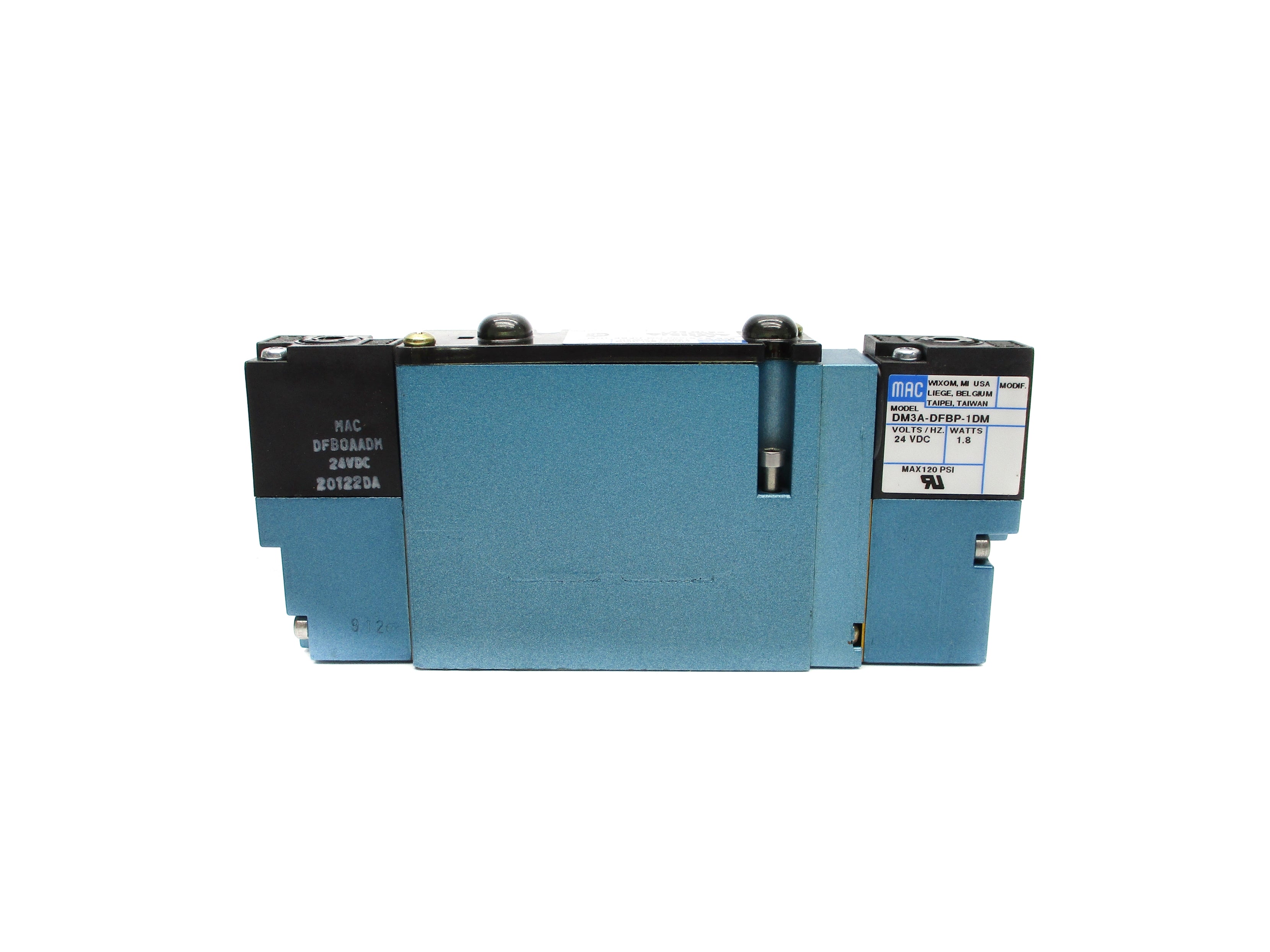 MAC 92B-BAB-000-DM-DFBP-1DM 120PSI 24VDC NSNP