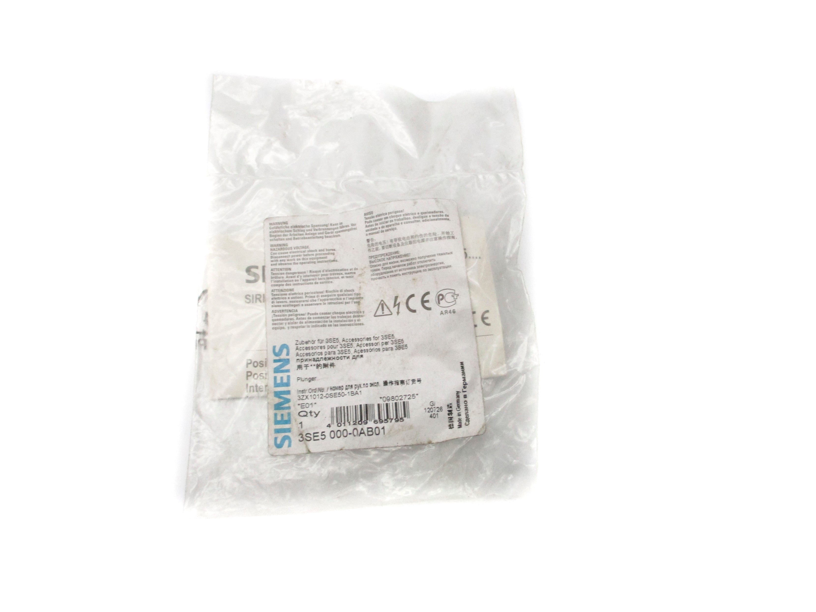 SIEMENS 3SE5000-0AB01 NSMP