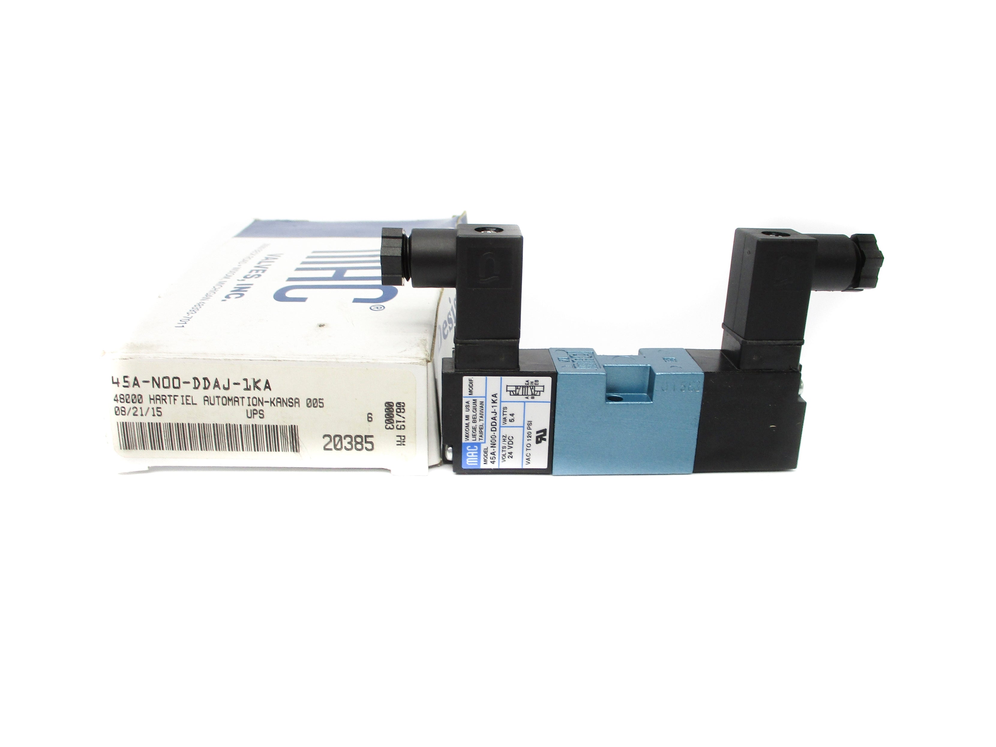 MAC 45A-N00-DDAJ-1KA 24VDC 120PSI NSMP