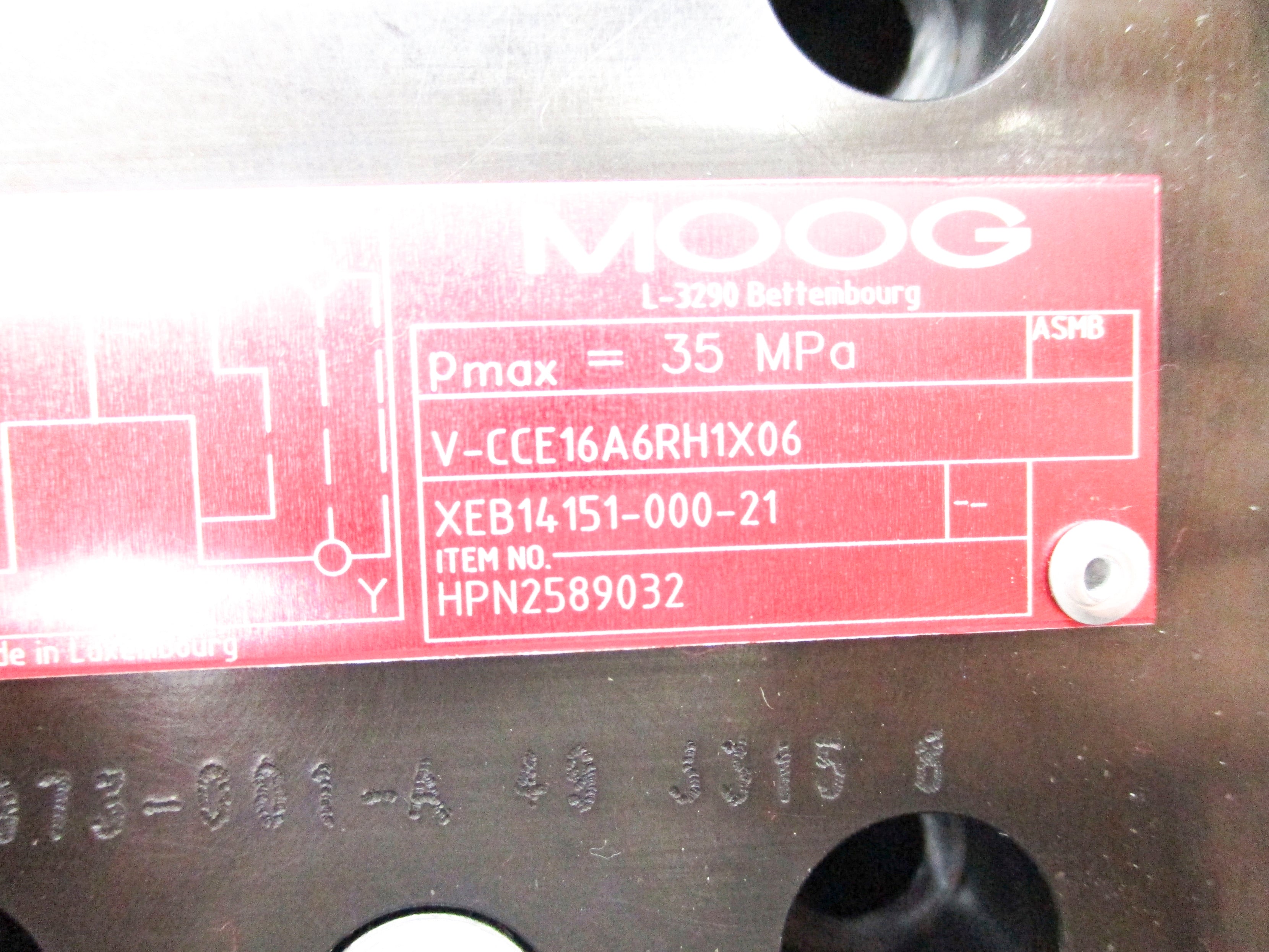 MOOG HPN2589032 XEB14151-000-21 NSNP