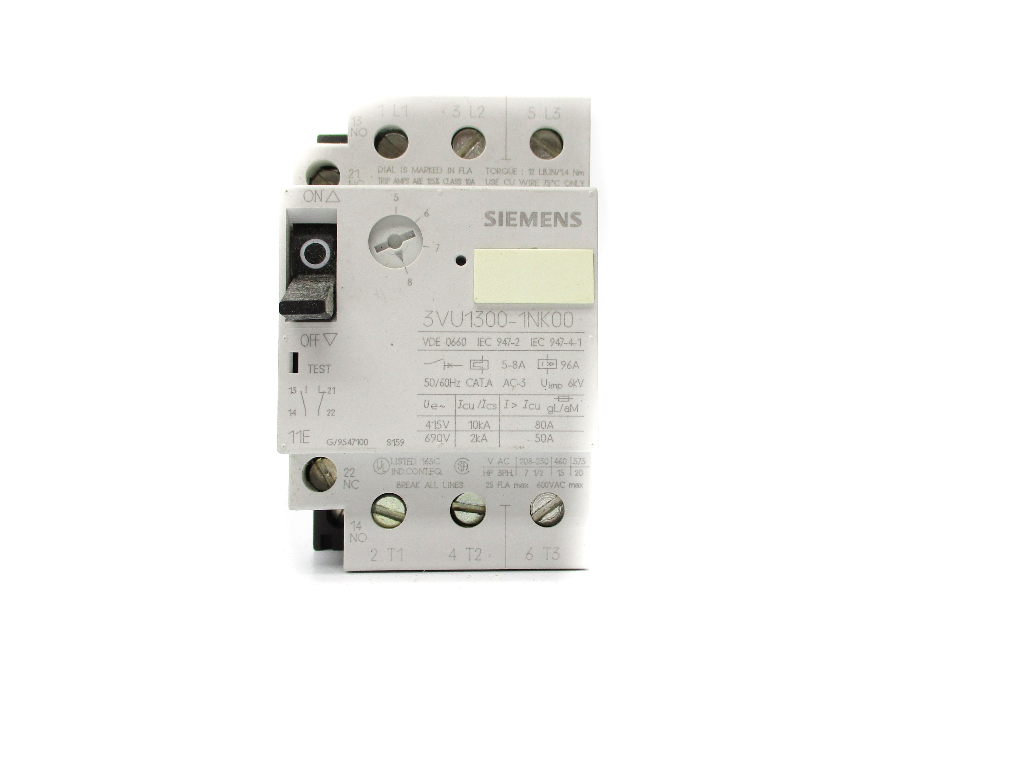 SIEMENS 3VU1300-1NK00 NSNP