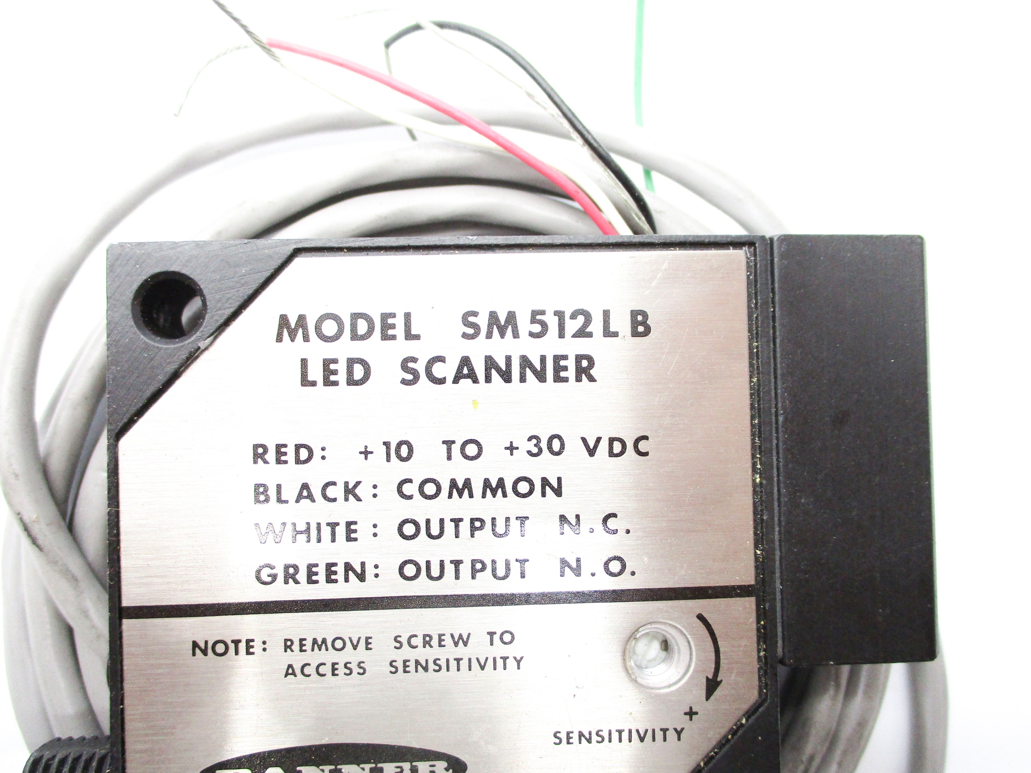 BANNER ENGINEERING SM512LB 10-30VDC NSNP