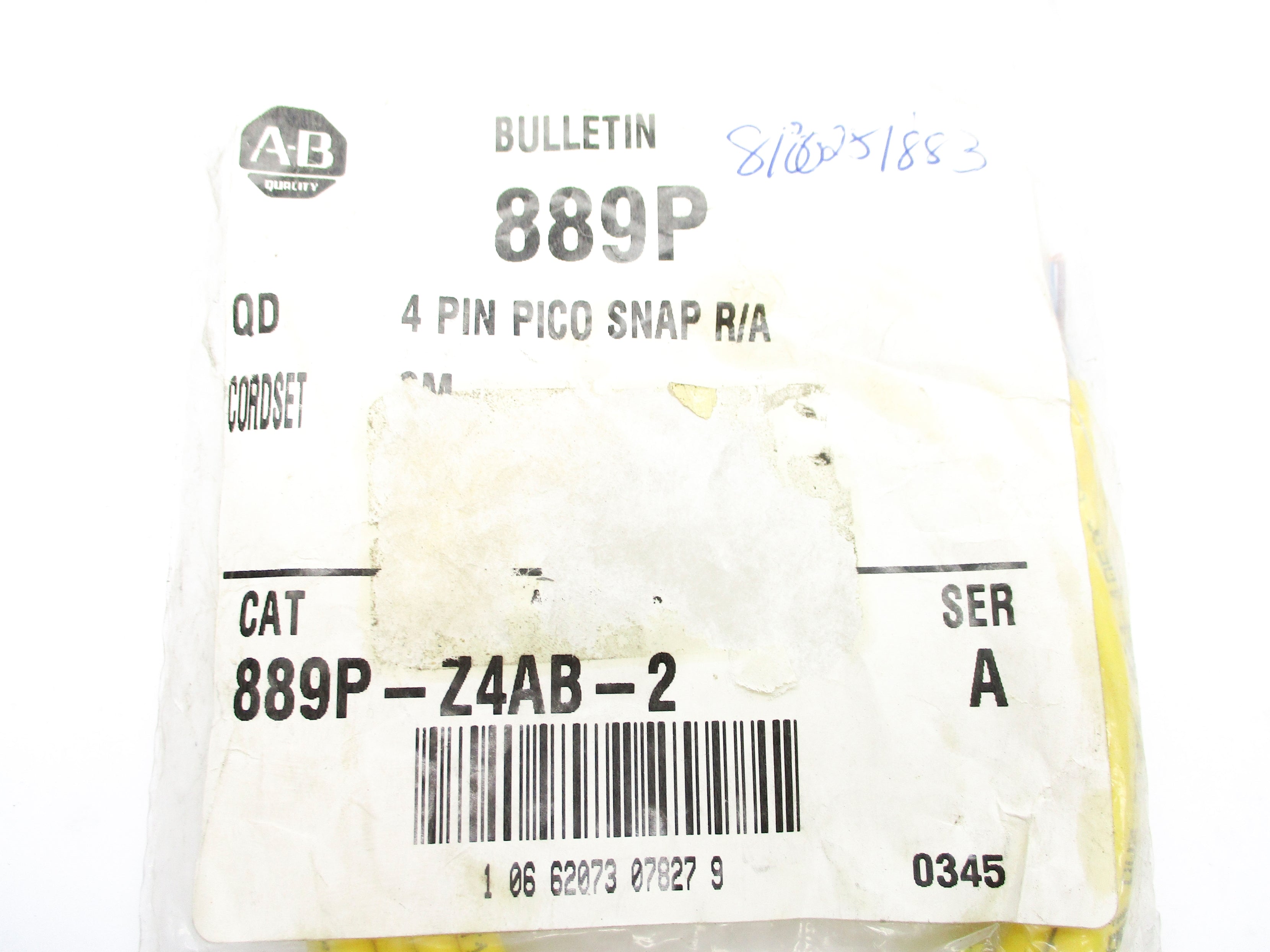 ALLEN BRADLEY 889P-Z4AB-2 SER. A NSMP