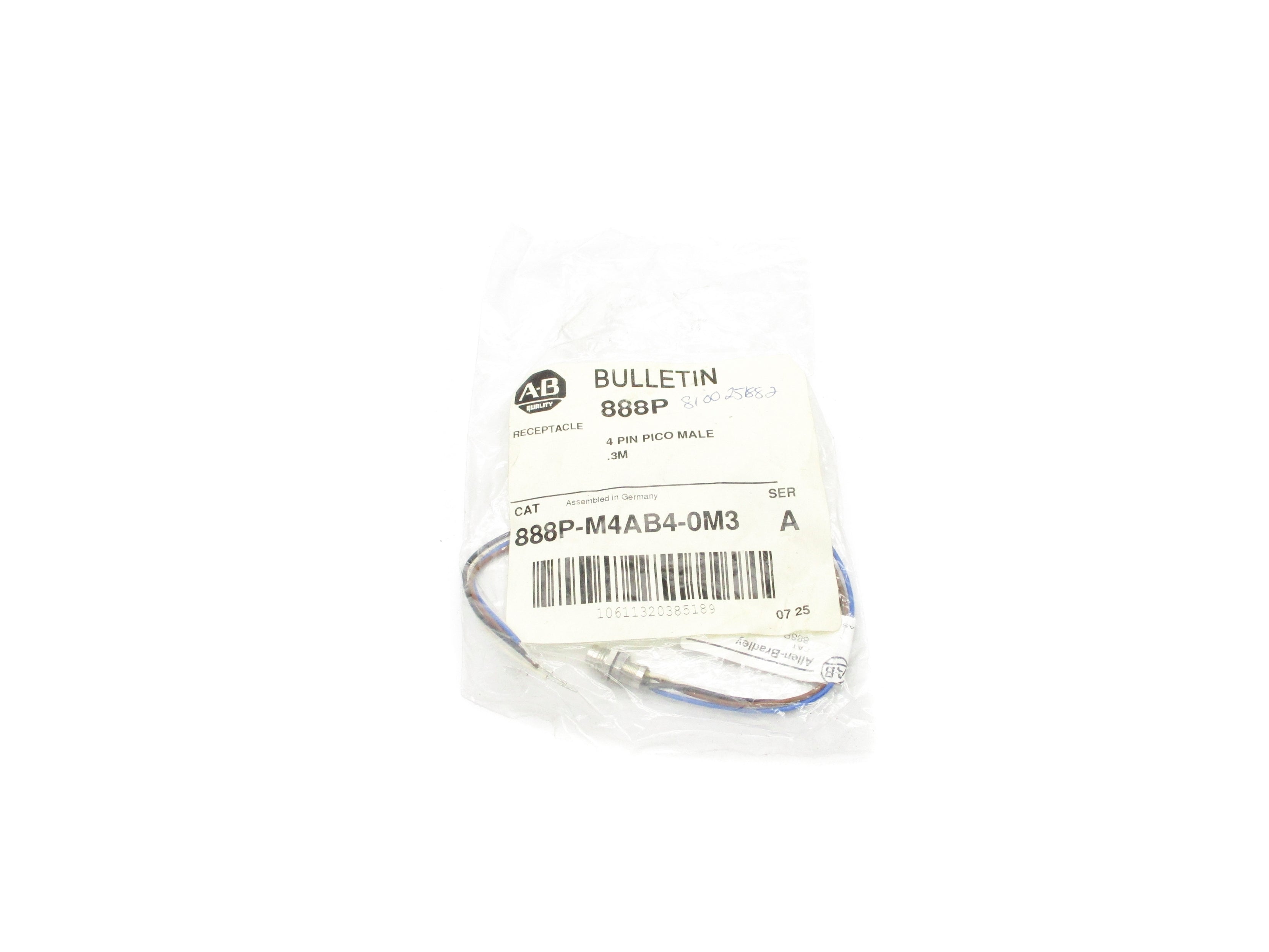 INDUSTRIAL SPARE PART 888P-M4AB4-0M3 SER. A NSMP