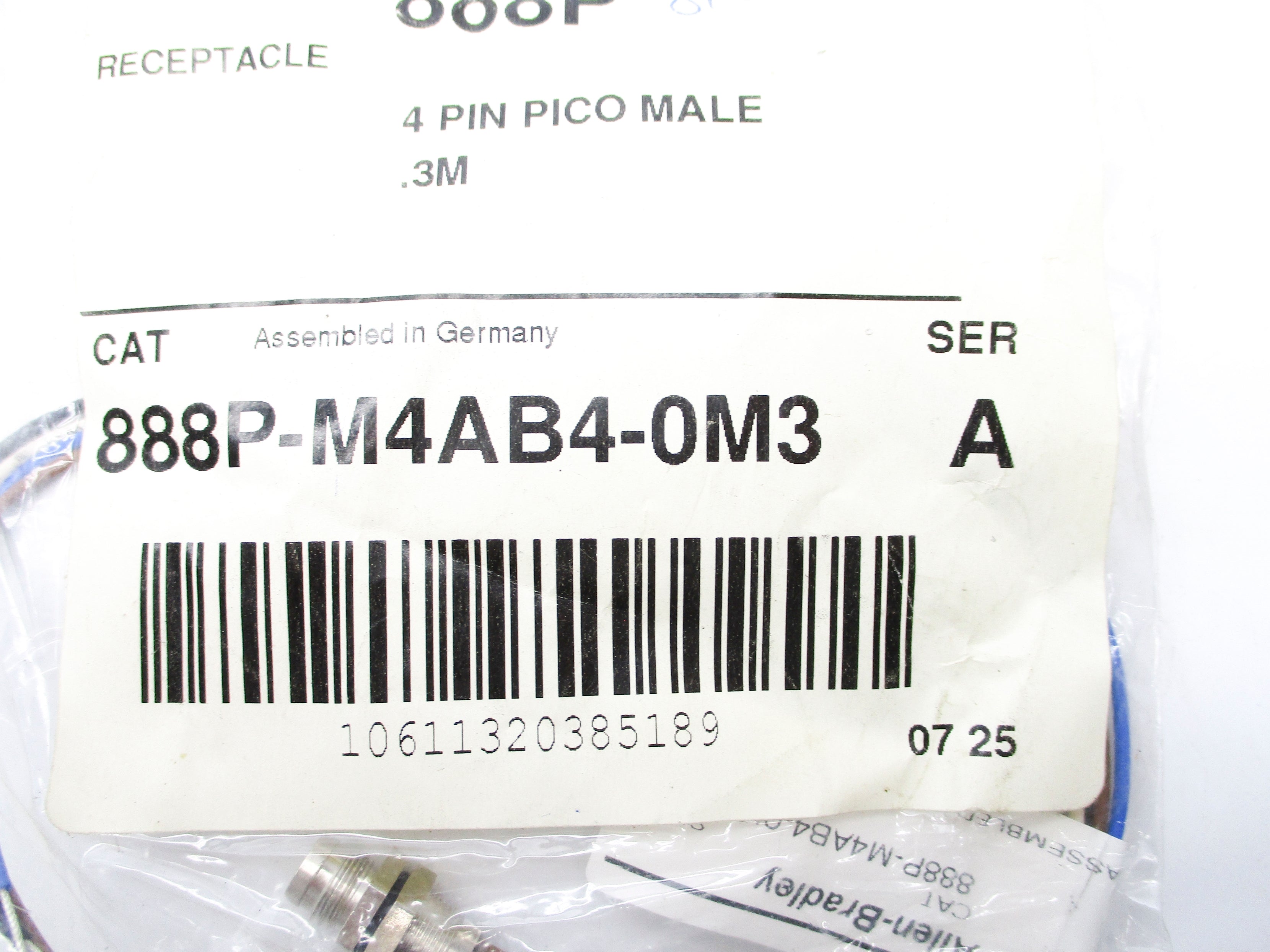 INDUSTRIAL SPARE PART 888P-M4AB4-0M3 SER. A NSMP