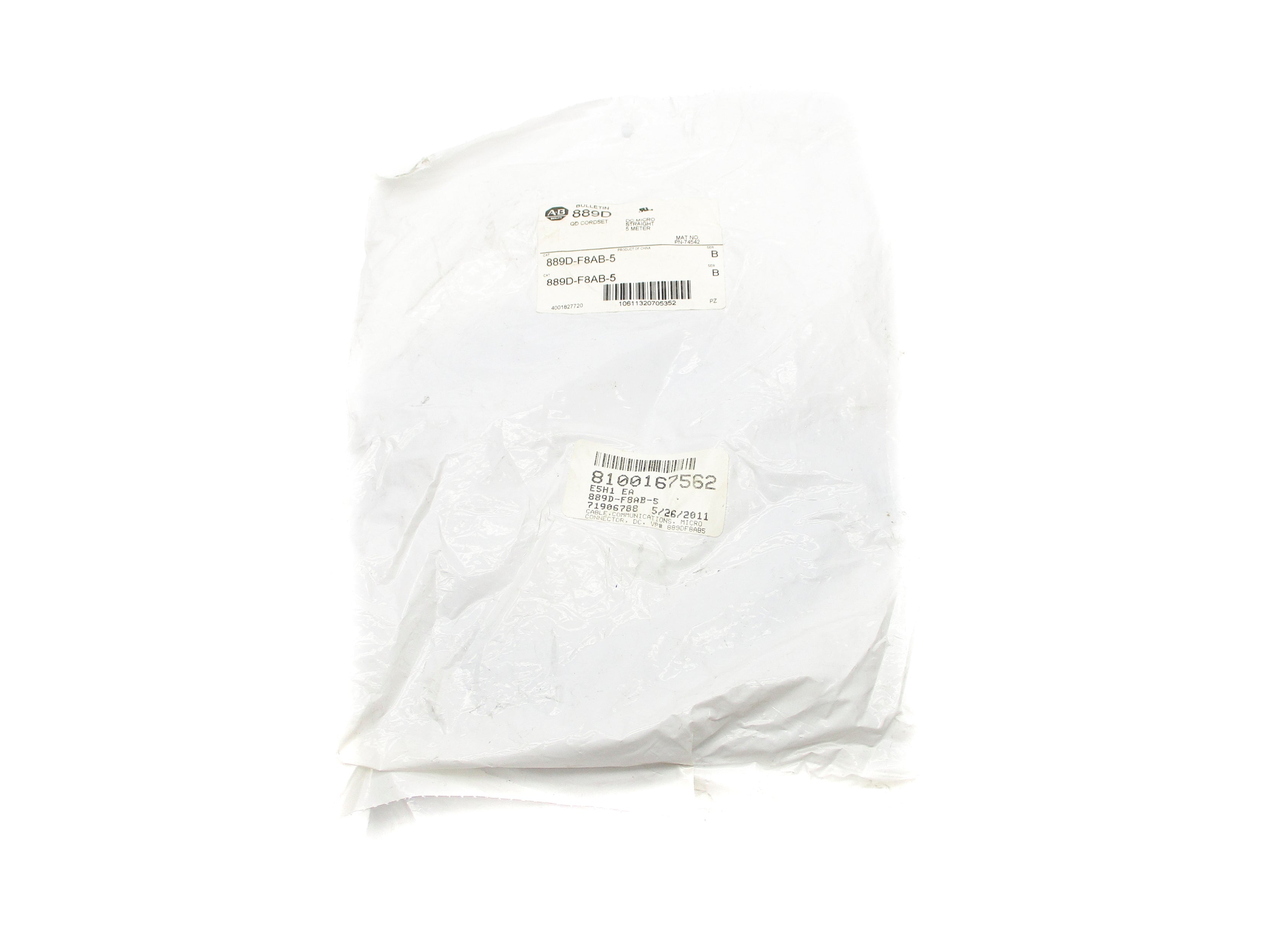 ALLEN BRADLEY 889D-F8AB-5 SER. B NSMP