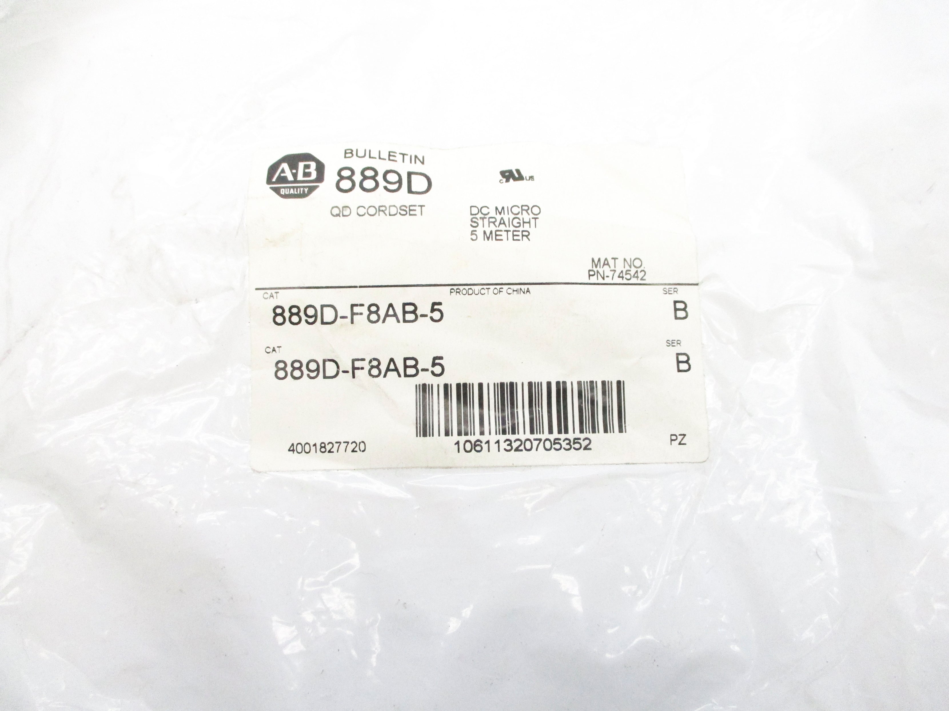 ALLEN BRADLEY 889D-F8AB-5 SER. B NSMP