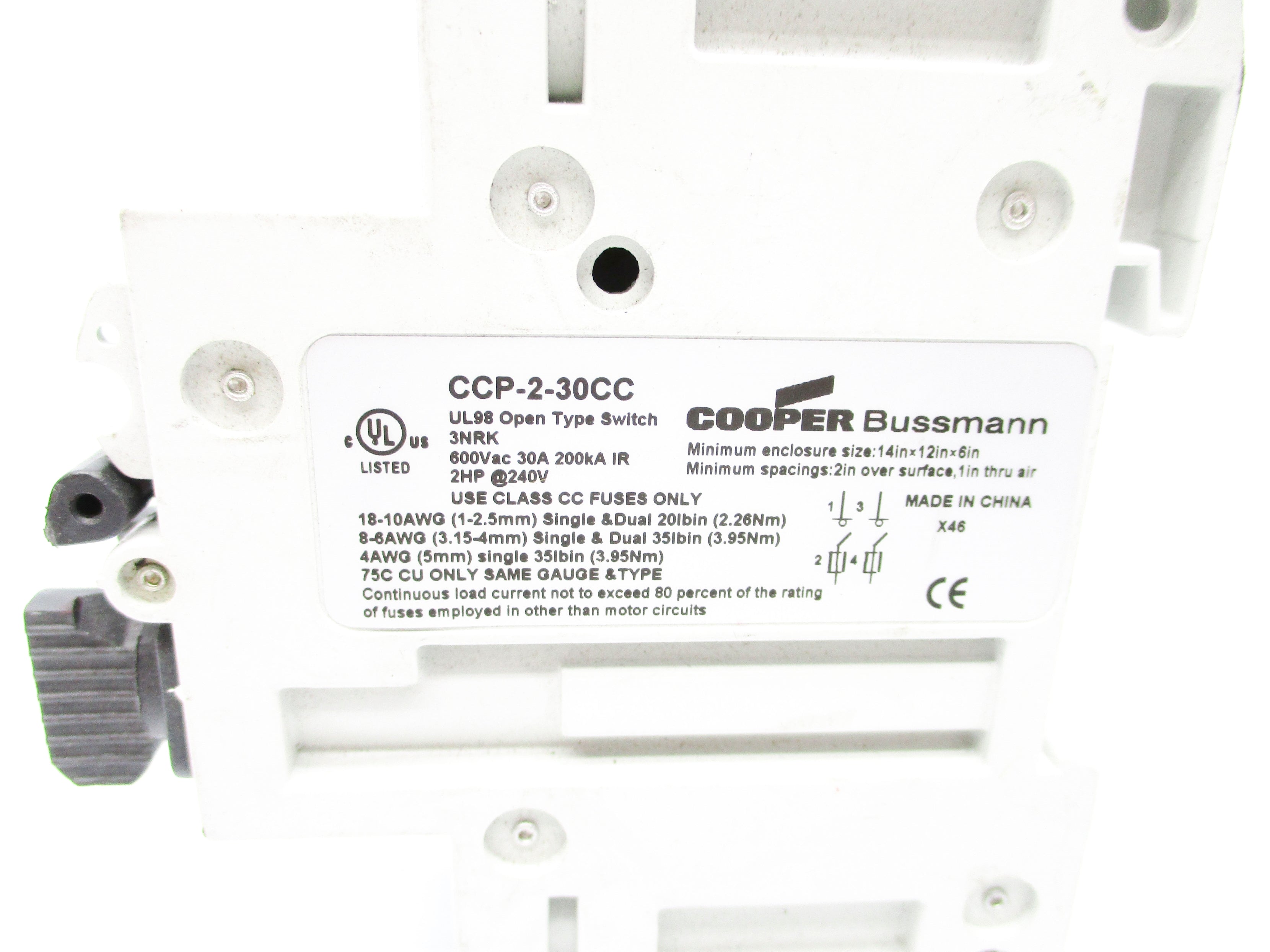 BUSSMANN CCP-2-30CC NSNP
