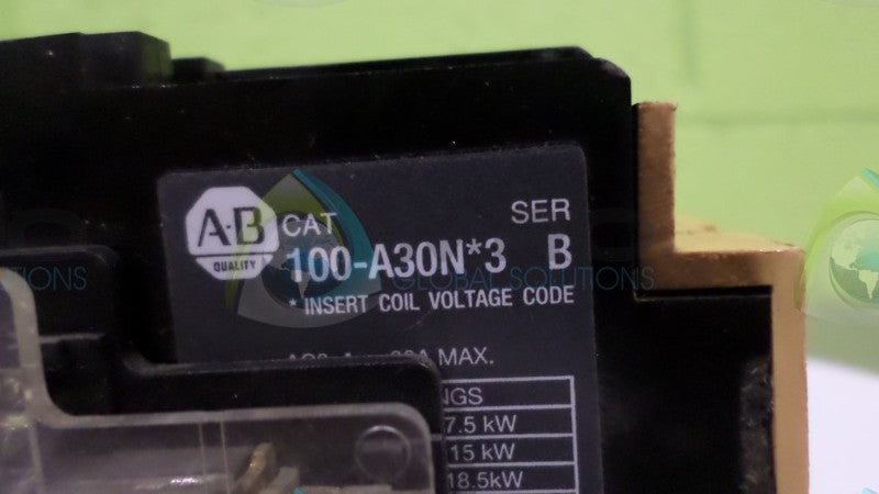 ALLEN BRADLEY 100-A30ND3 UNMP