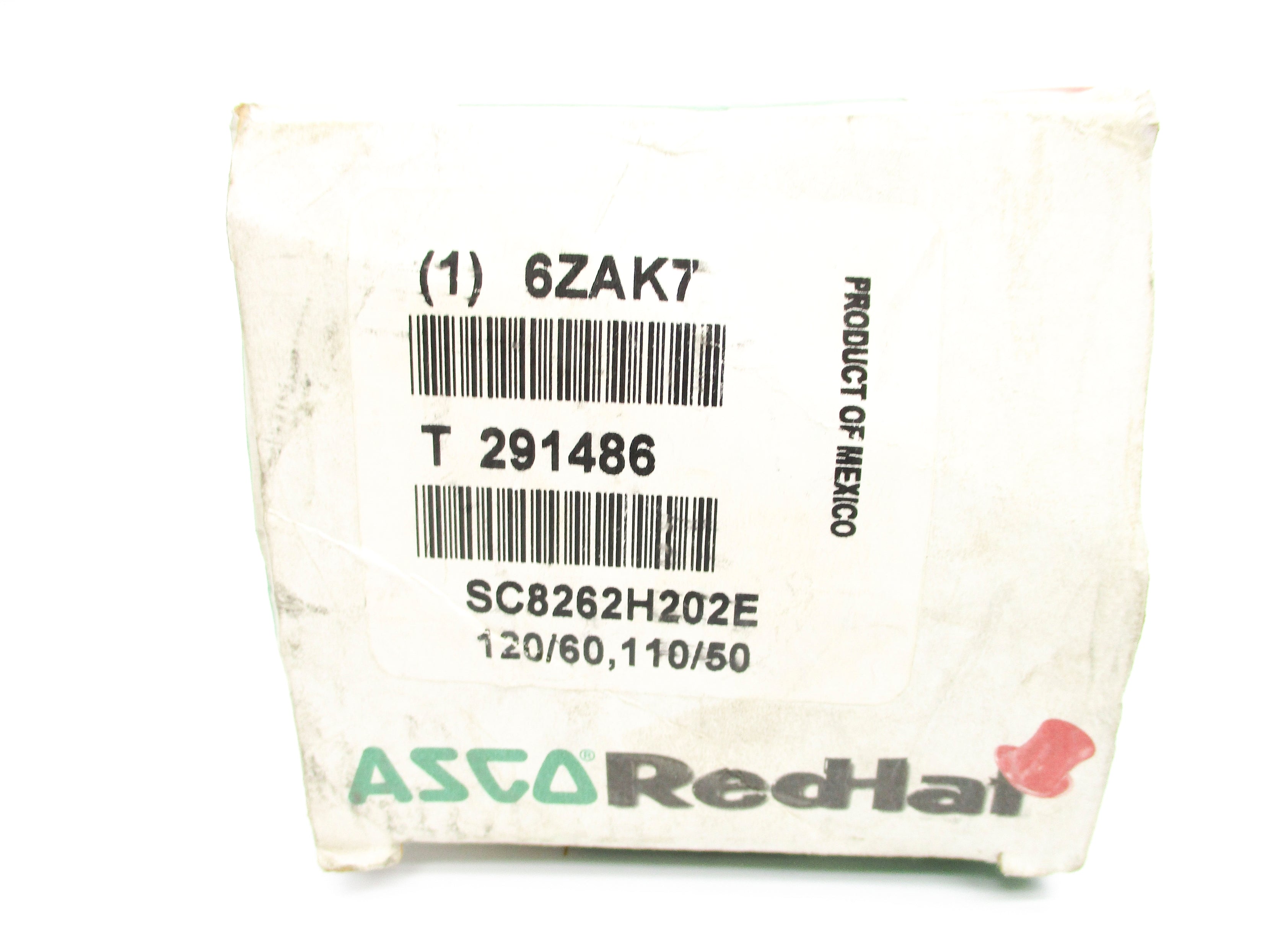 ASCO SC8262H202E 6ZAK7 120/60 110/50 200/210PSI NSMP