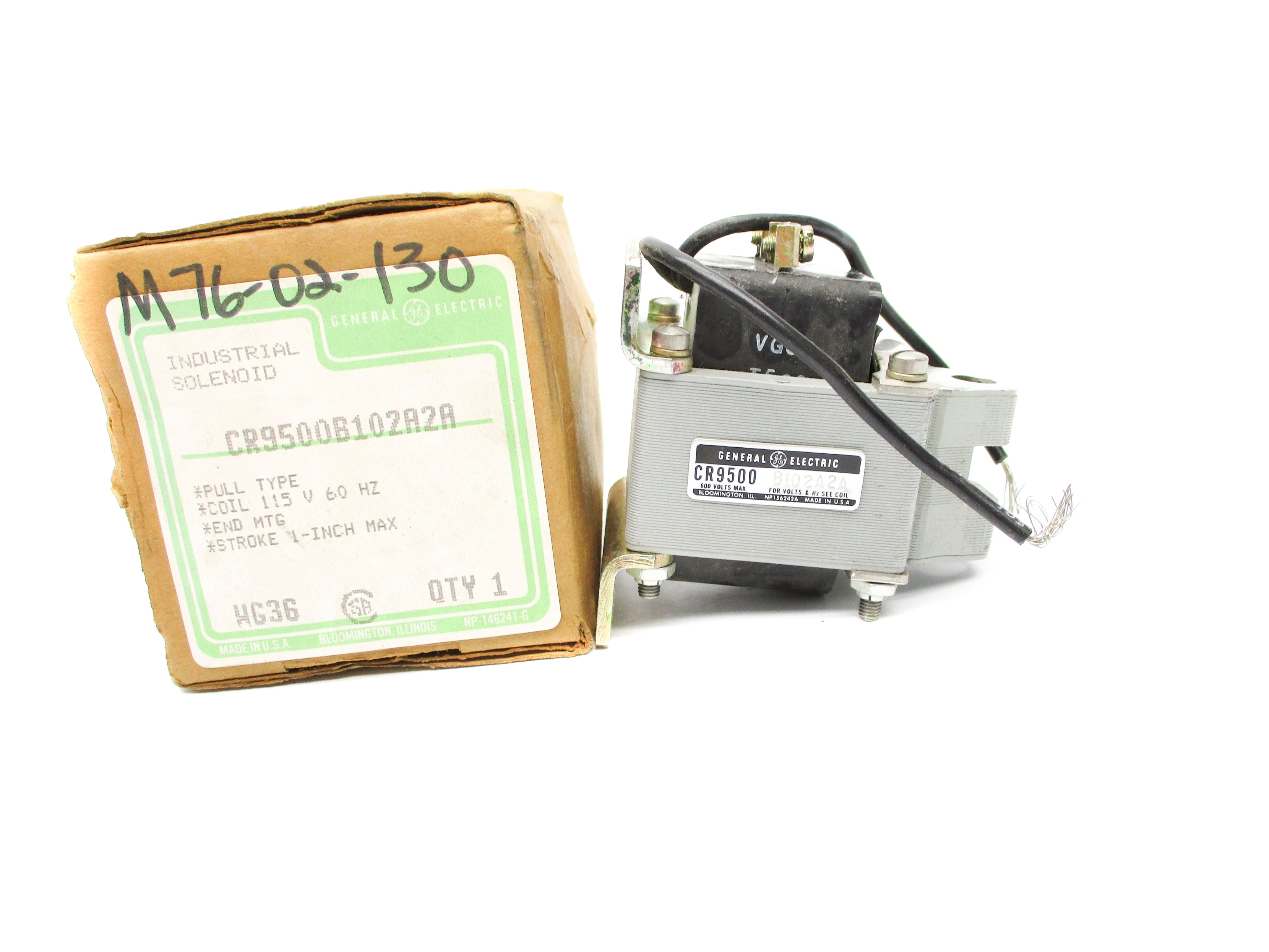 GENERAL ELECTRIC CR9500B102A2A 115V NSMP