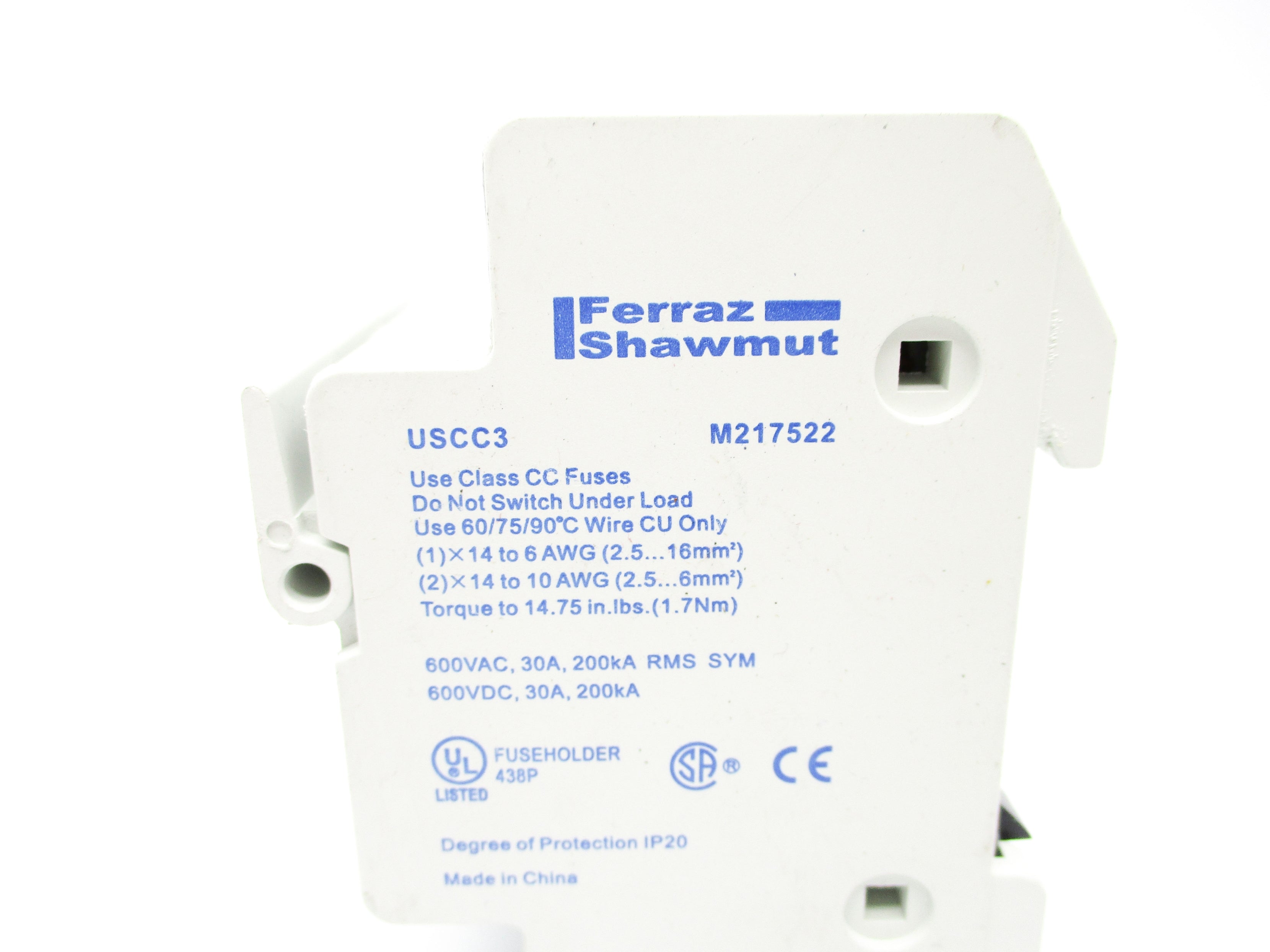 FERRAZ SHAWMUT USCC3 UNMP