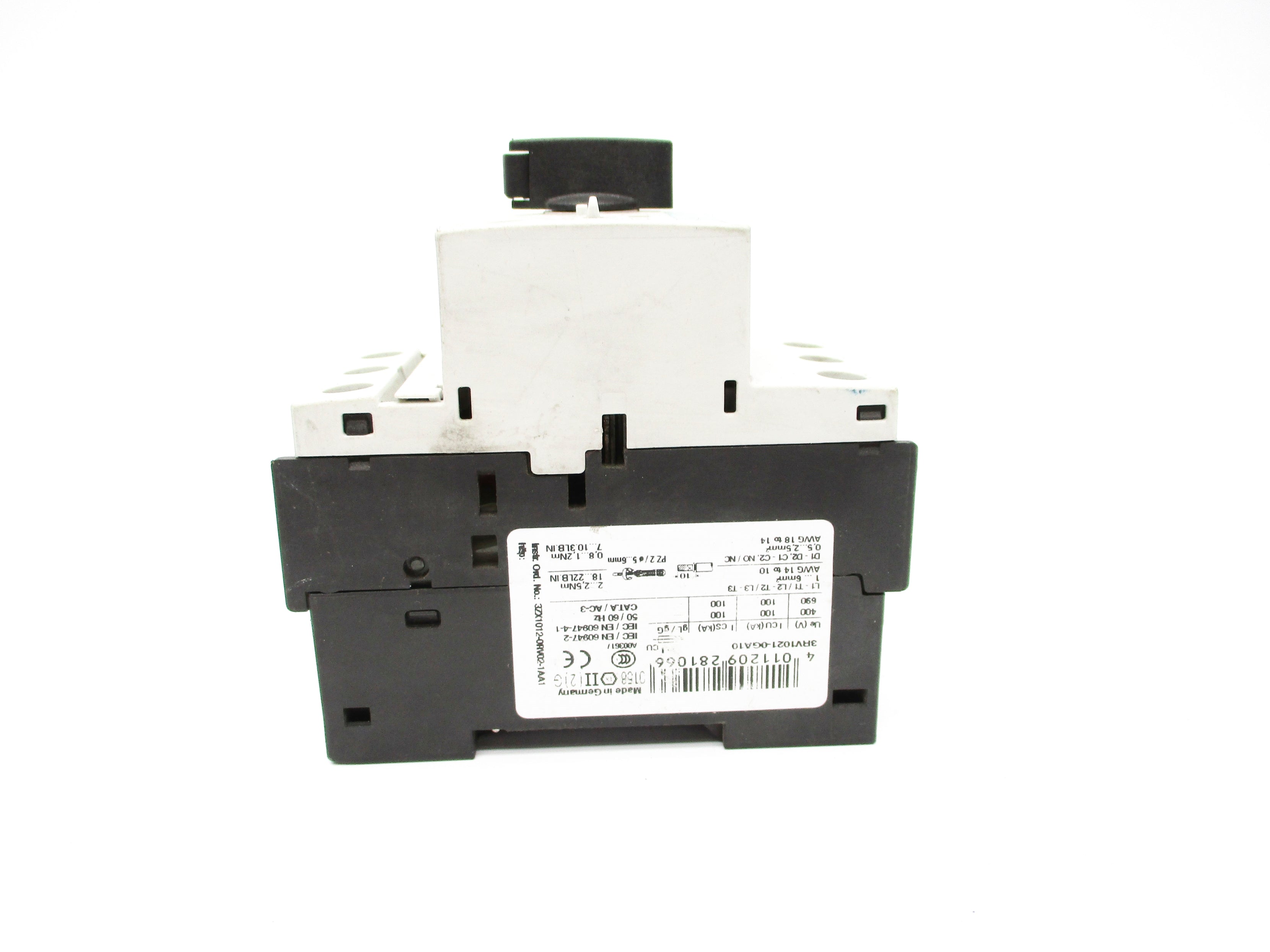 SIEMENS 3RV1021-0GA10  0.45-0.63A UNMP