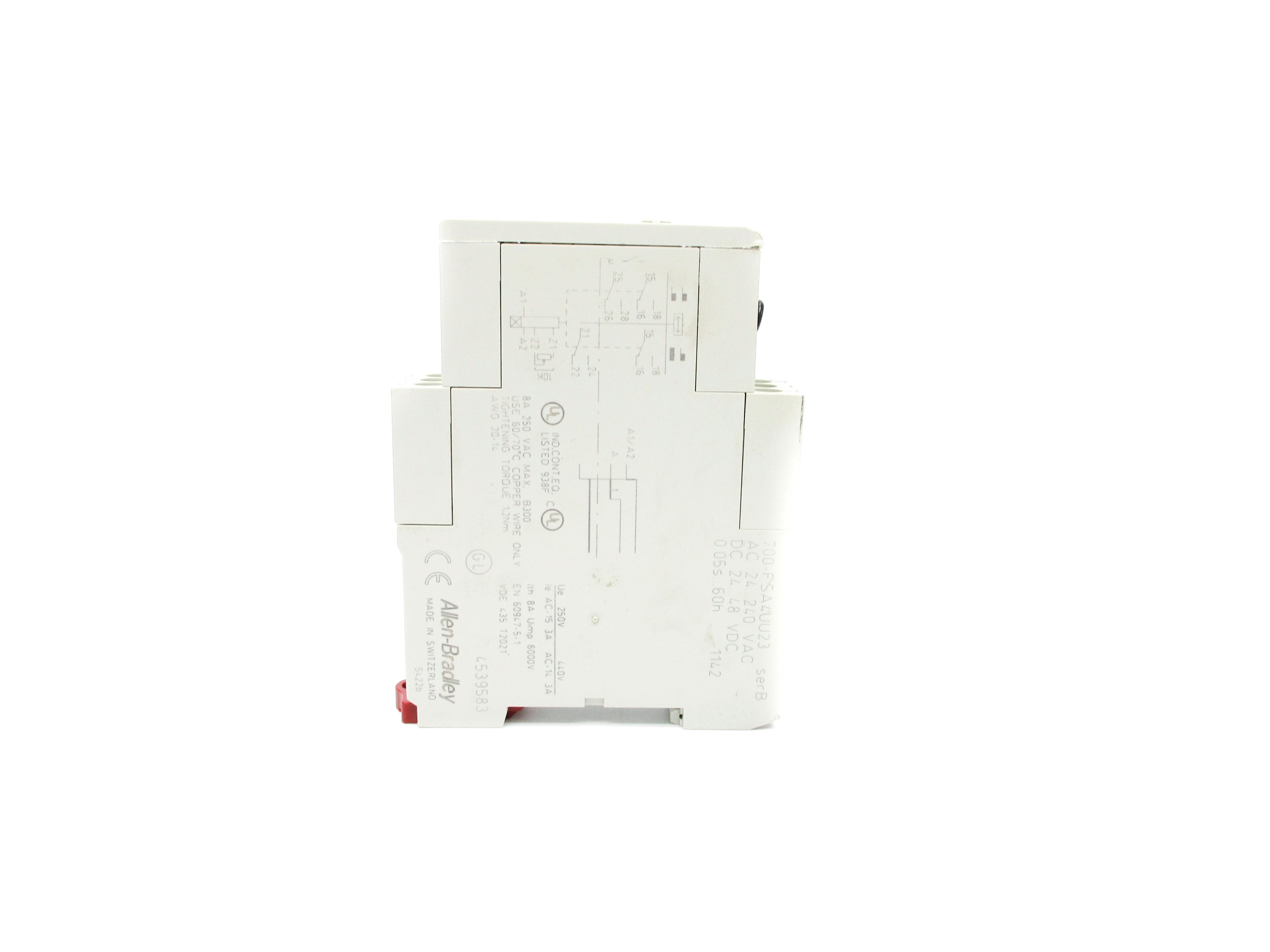 ALLEN BRADLEY 700-FSA4UU23 SER. B 240VAC UNMP