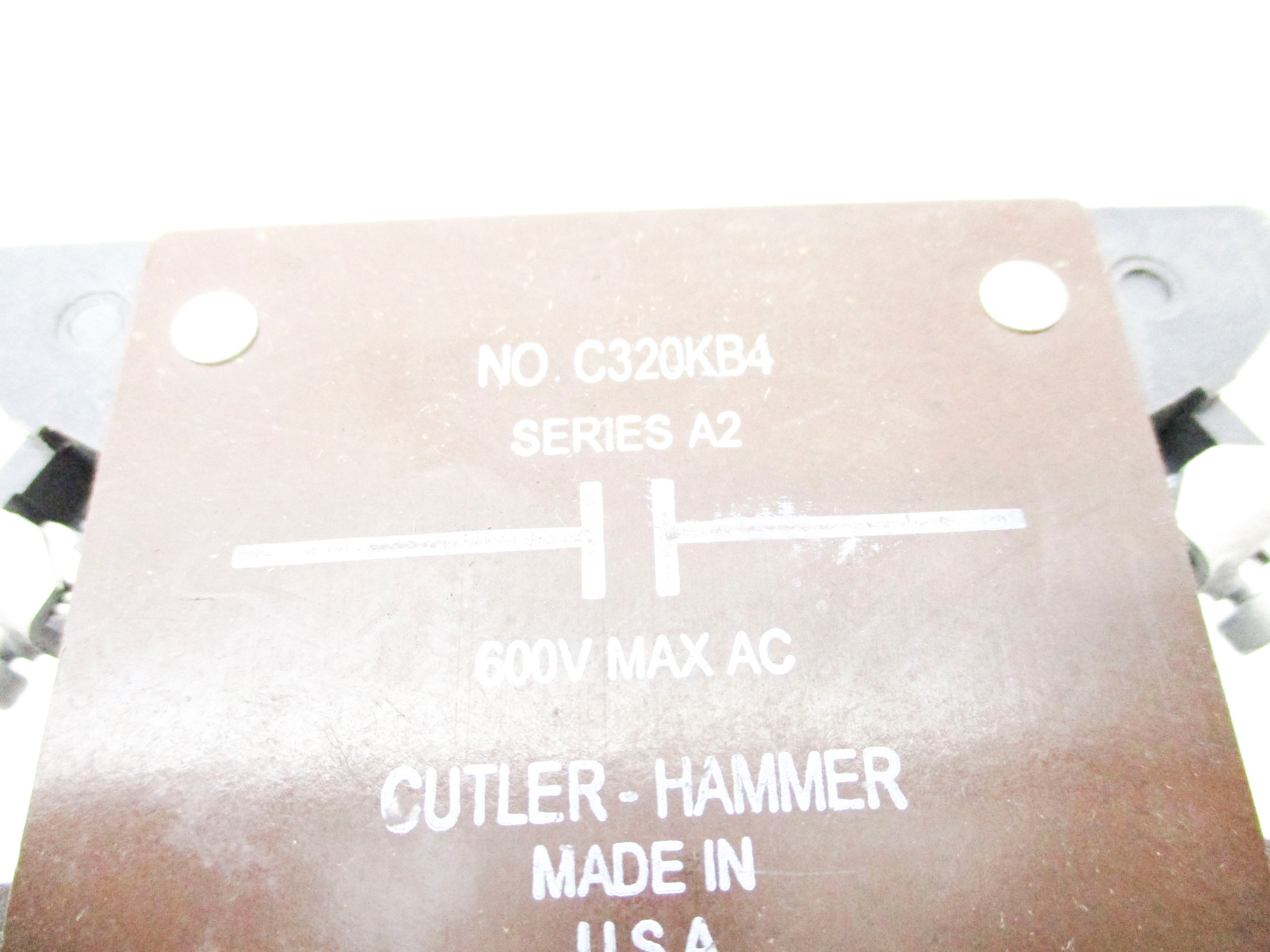 CUTLER HAMMER C320KB4 SER. A2 NSNP