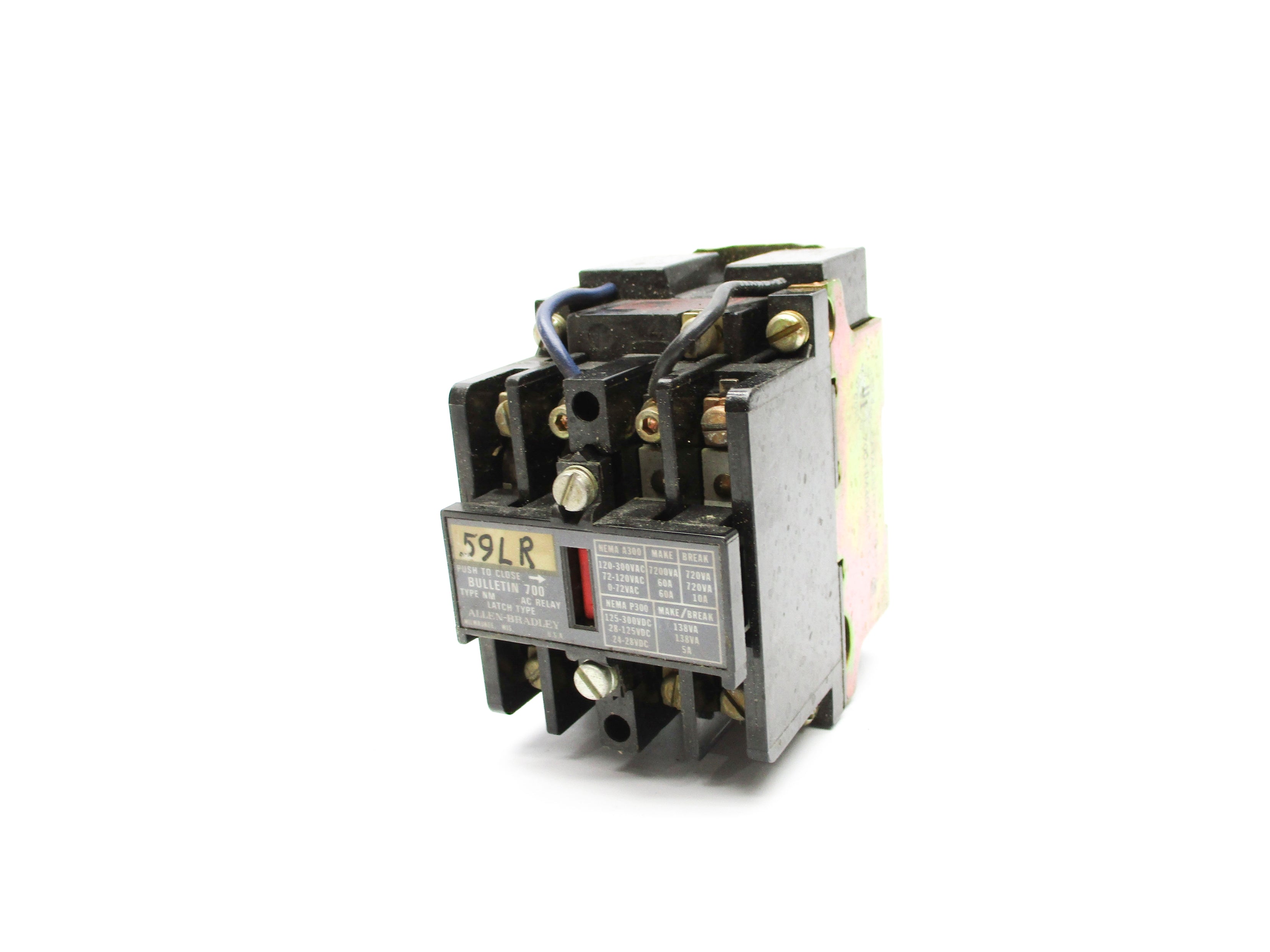 ALLEN BRADLEY 700-NM400A1 SER. E 110/120V UNMP