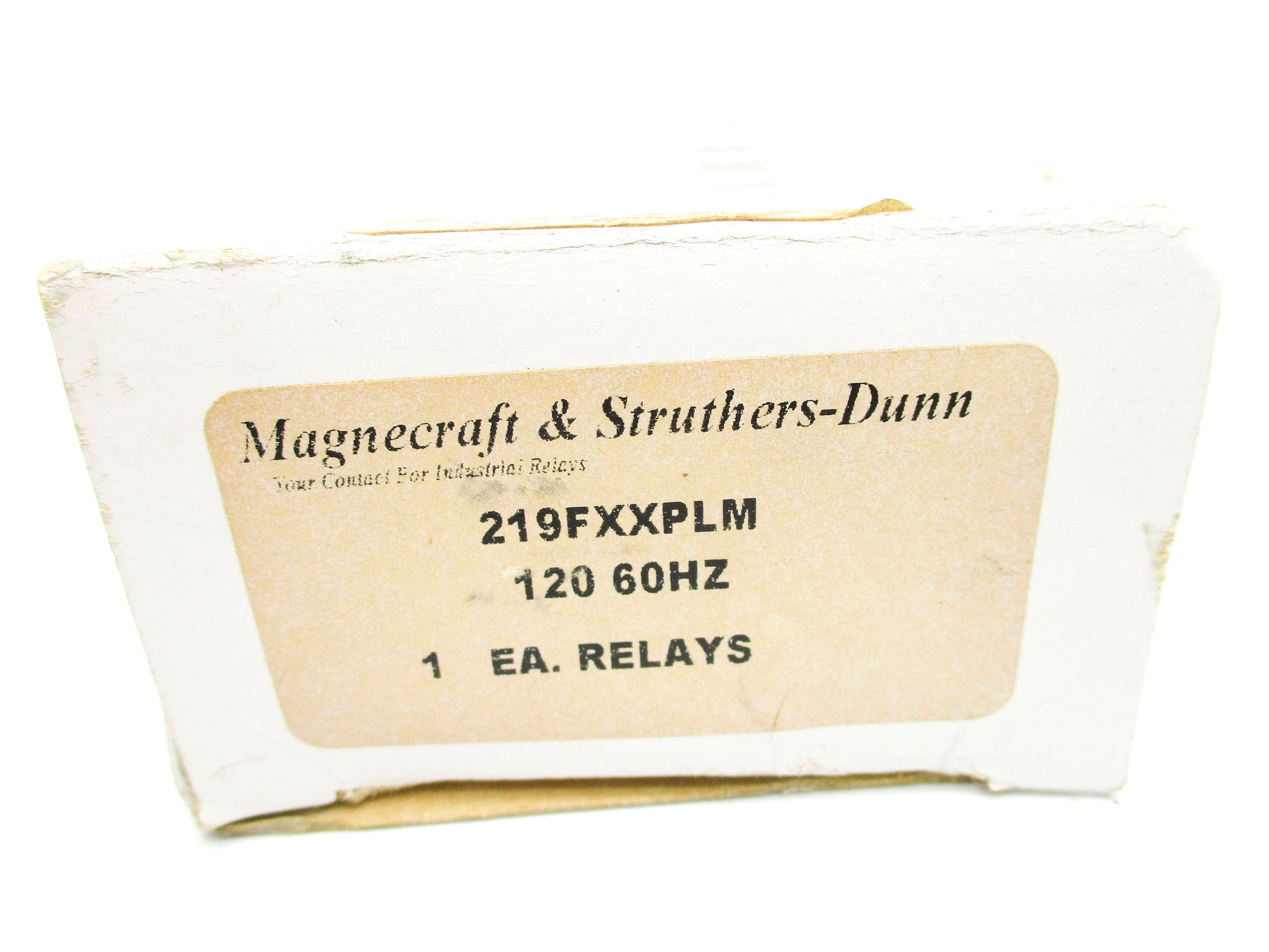 STRUTHERS-DUNN 219FXXPLM 120V NSMP