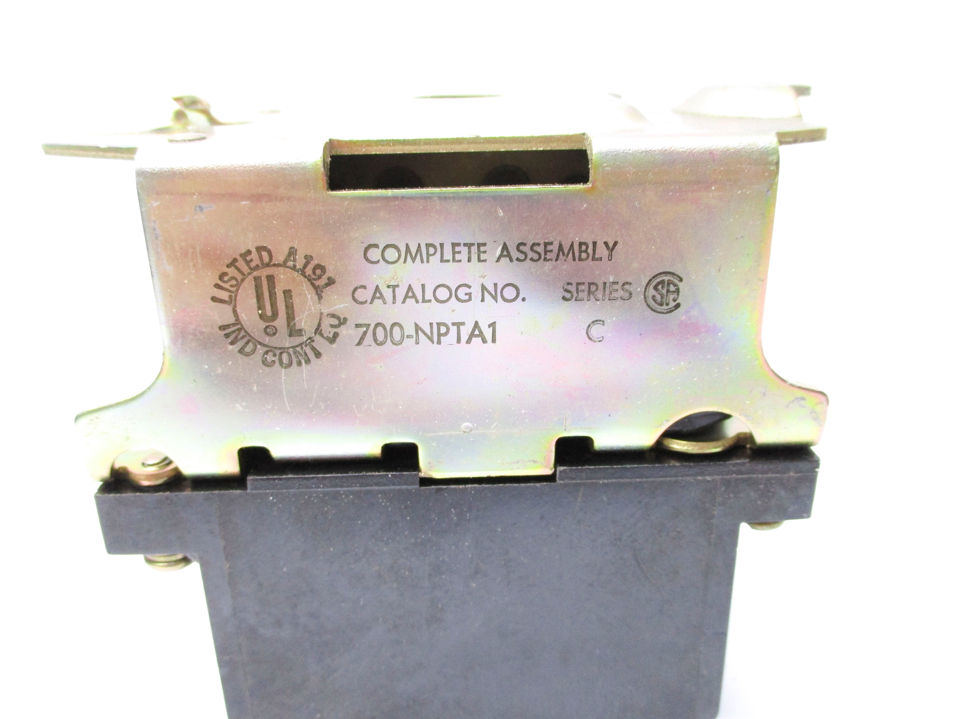 INDUSTRIAL SPARE PART 700-NPTA1 SER. C 110/120V UNMP