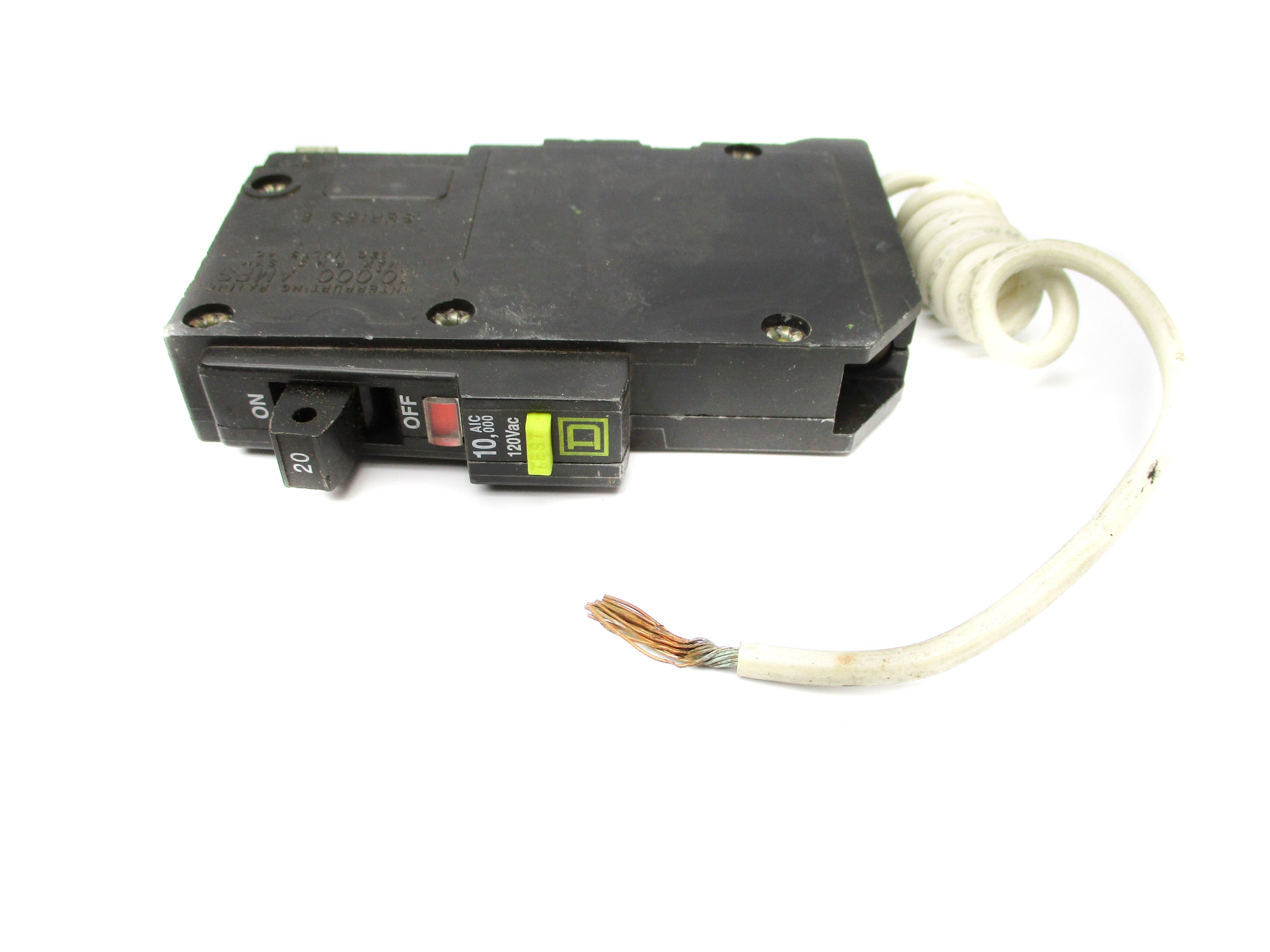 SQUARE D QO120GFI 20A 120/240V (AS PICTURED) NSNP