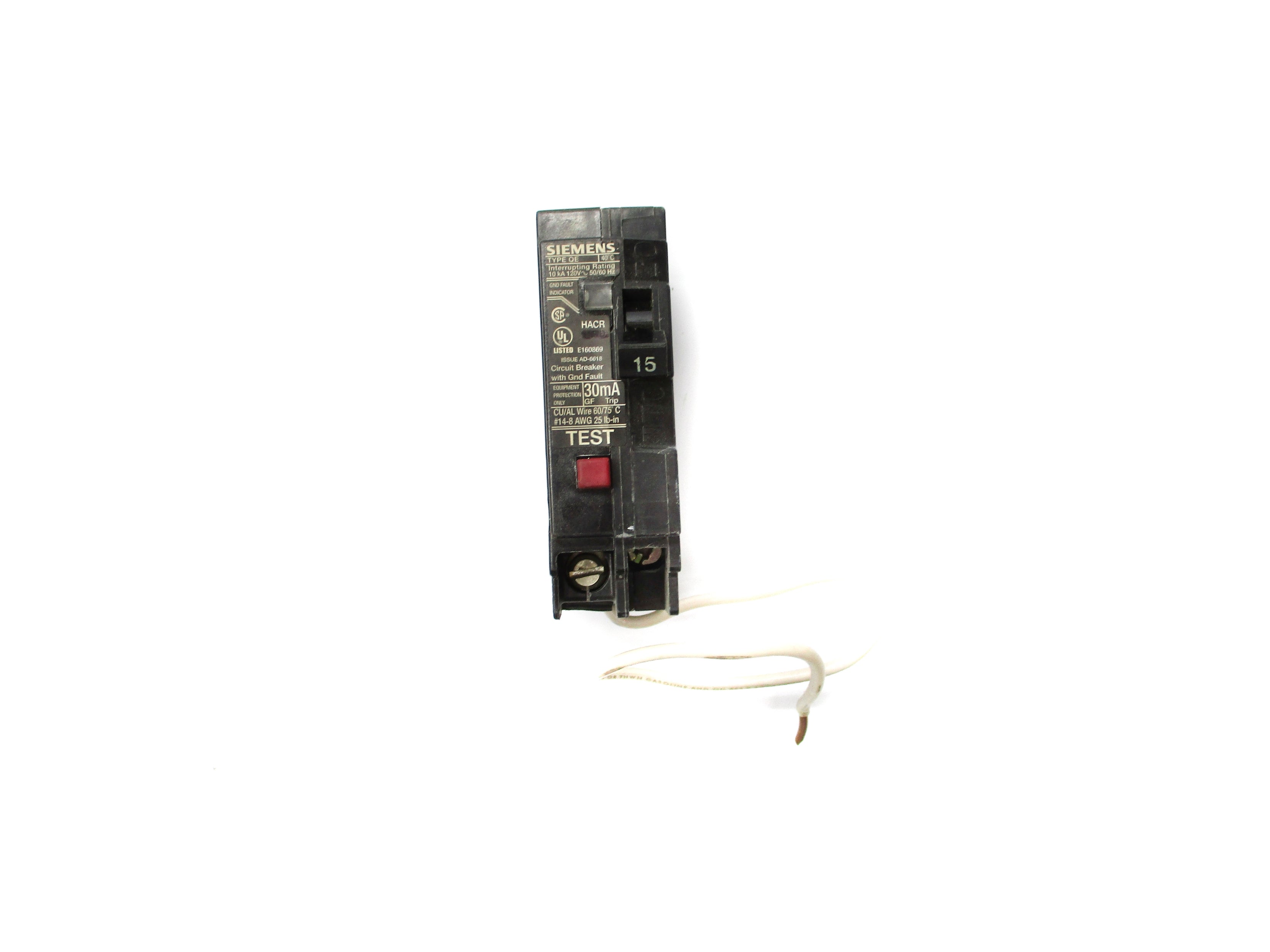 SIEMENS QE115 15A 120V NSNP
