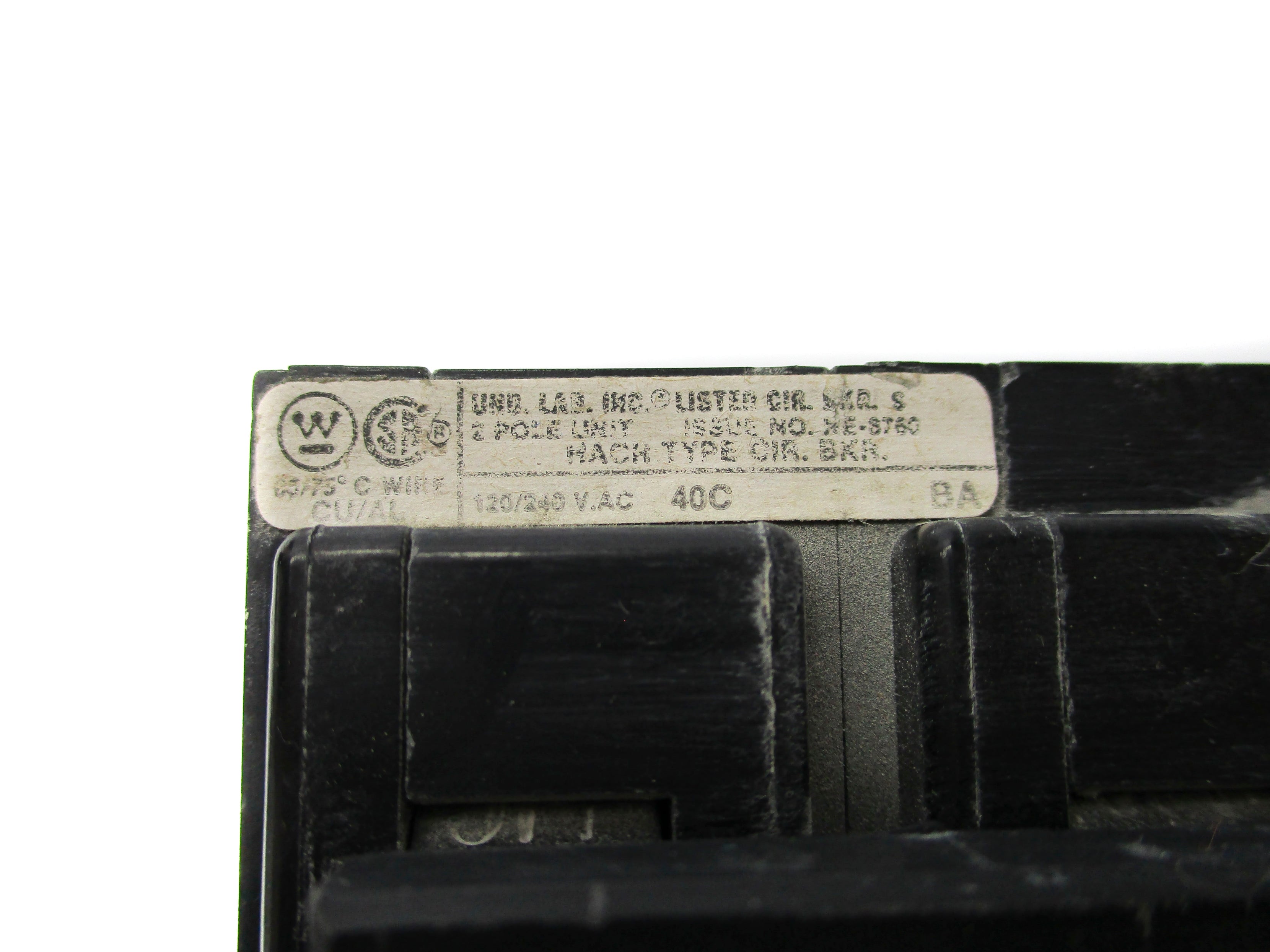 WESTINGHOUSE BA230 30A 120/240VAC UNMP