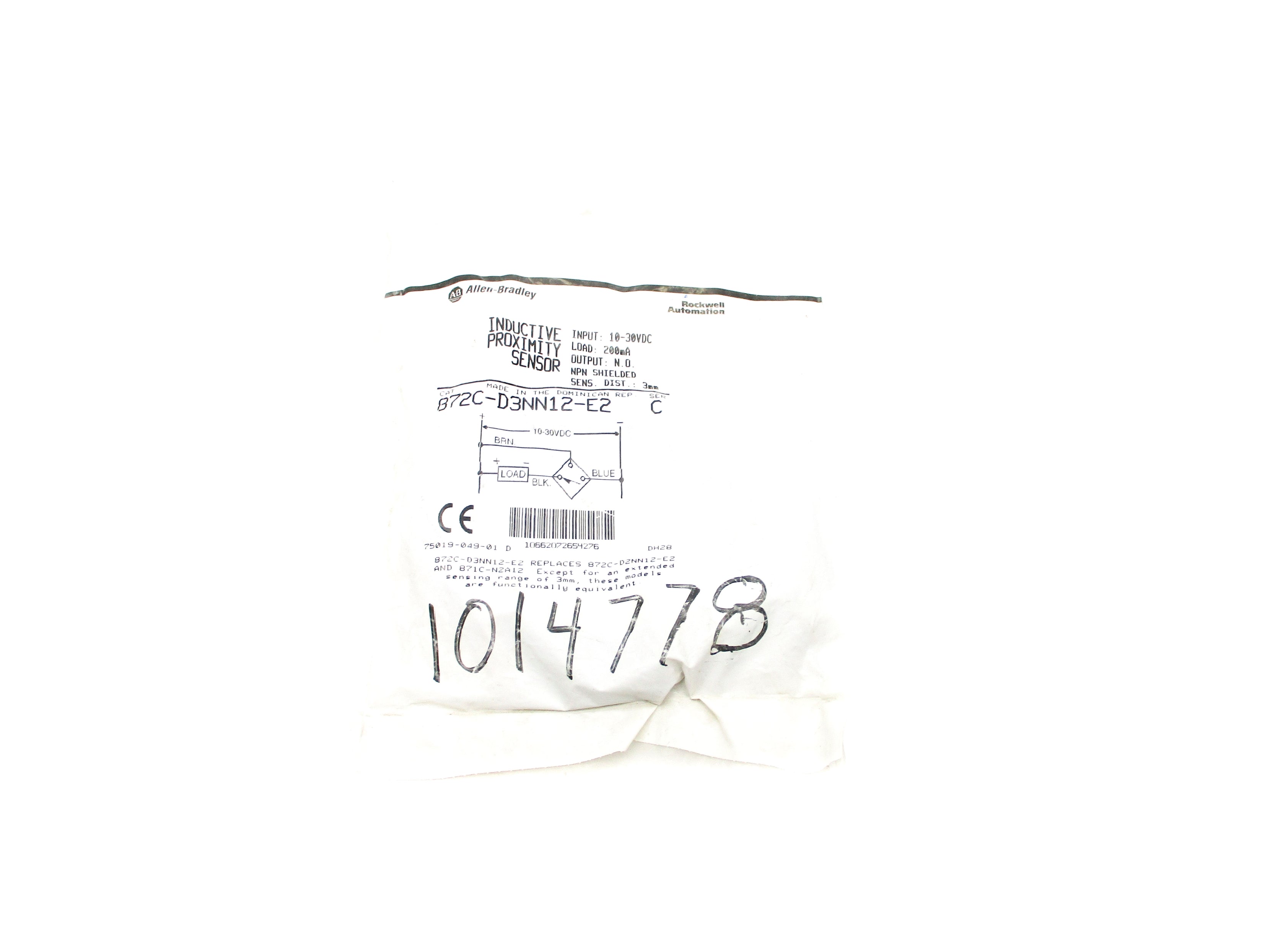 INDUSTRIAL SPARE PART 872C-D3NN12-E2 SER. C 10-30VDC NSMP