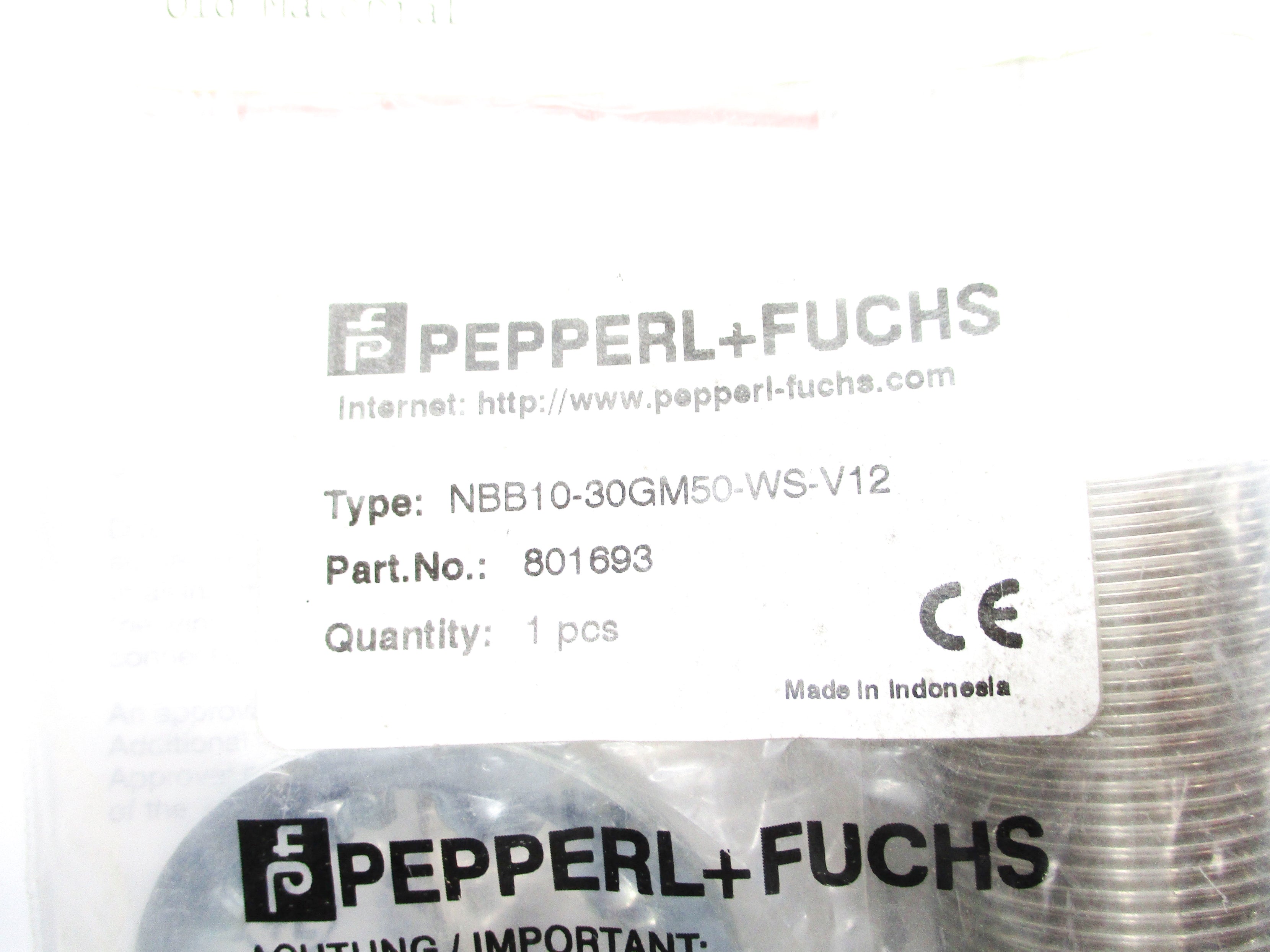 PEPPERL+FUCHS NBB10-30GM50-WS-V12 NSMP