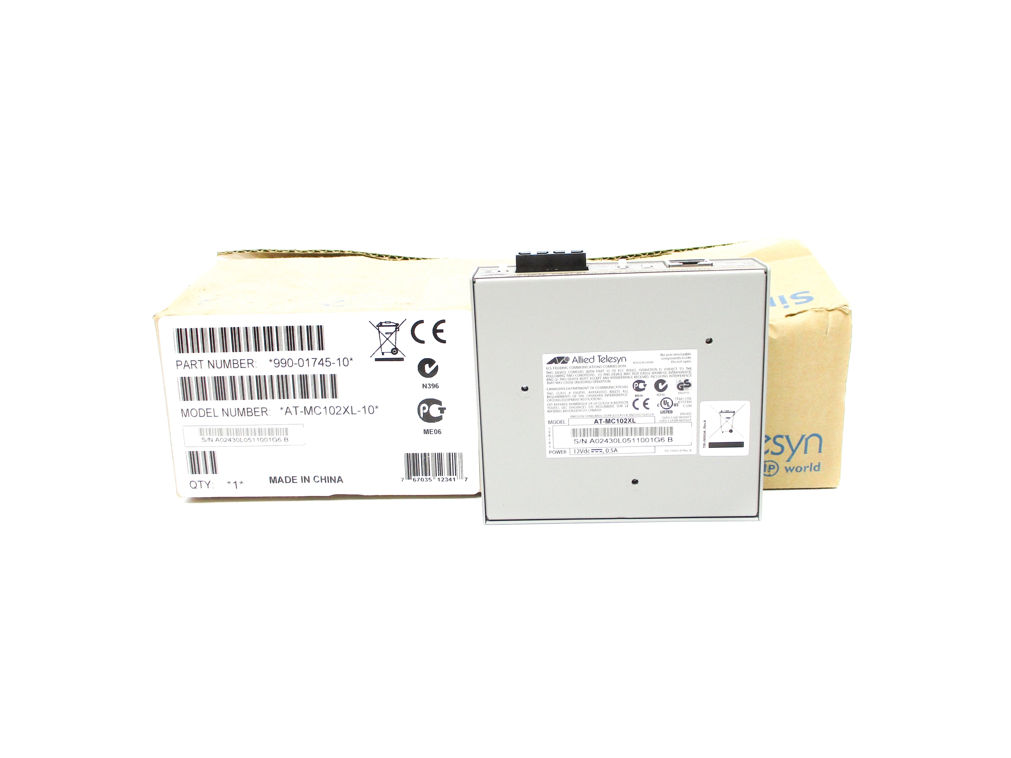 ALLIED TELESIS AT-MC102XL-10 NSMP