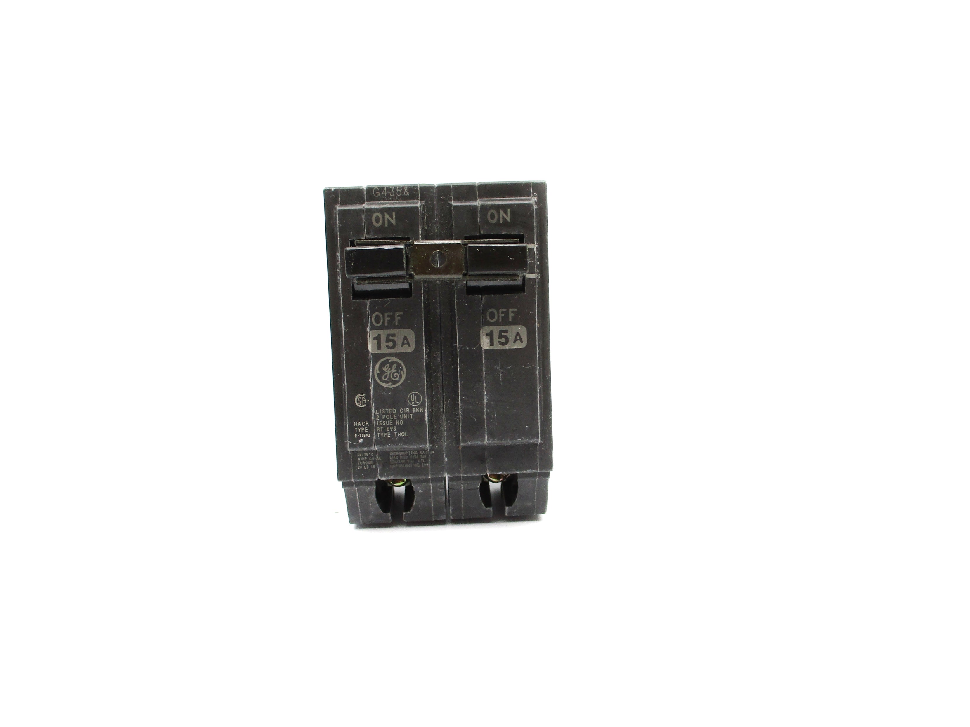 GENERAL ELECTRIC THQL2115 15A 120/240VAC NSNP