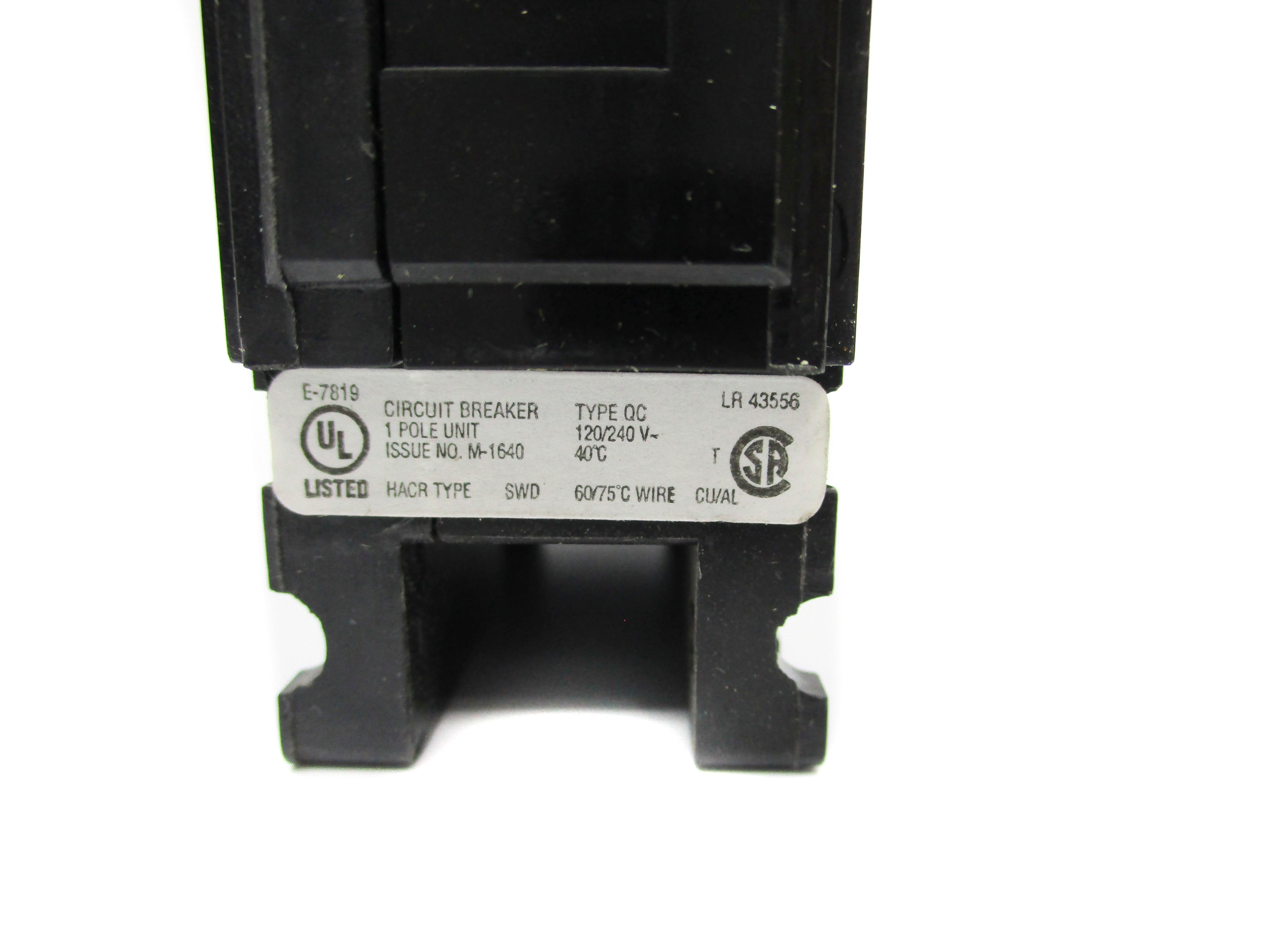 CUTLER HAMMER QC120 120/240V 20A NSNP