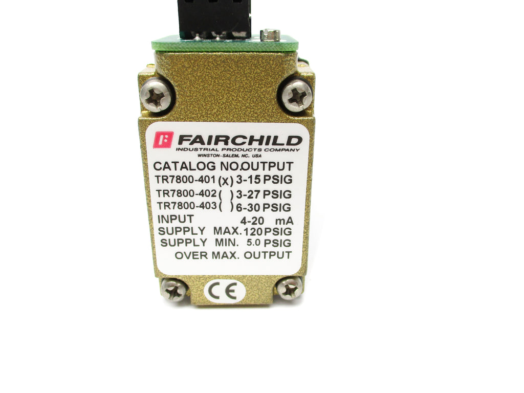 FAIRCHILD TR7800-401 3-15PSIG NSNP