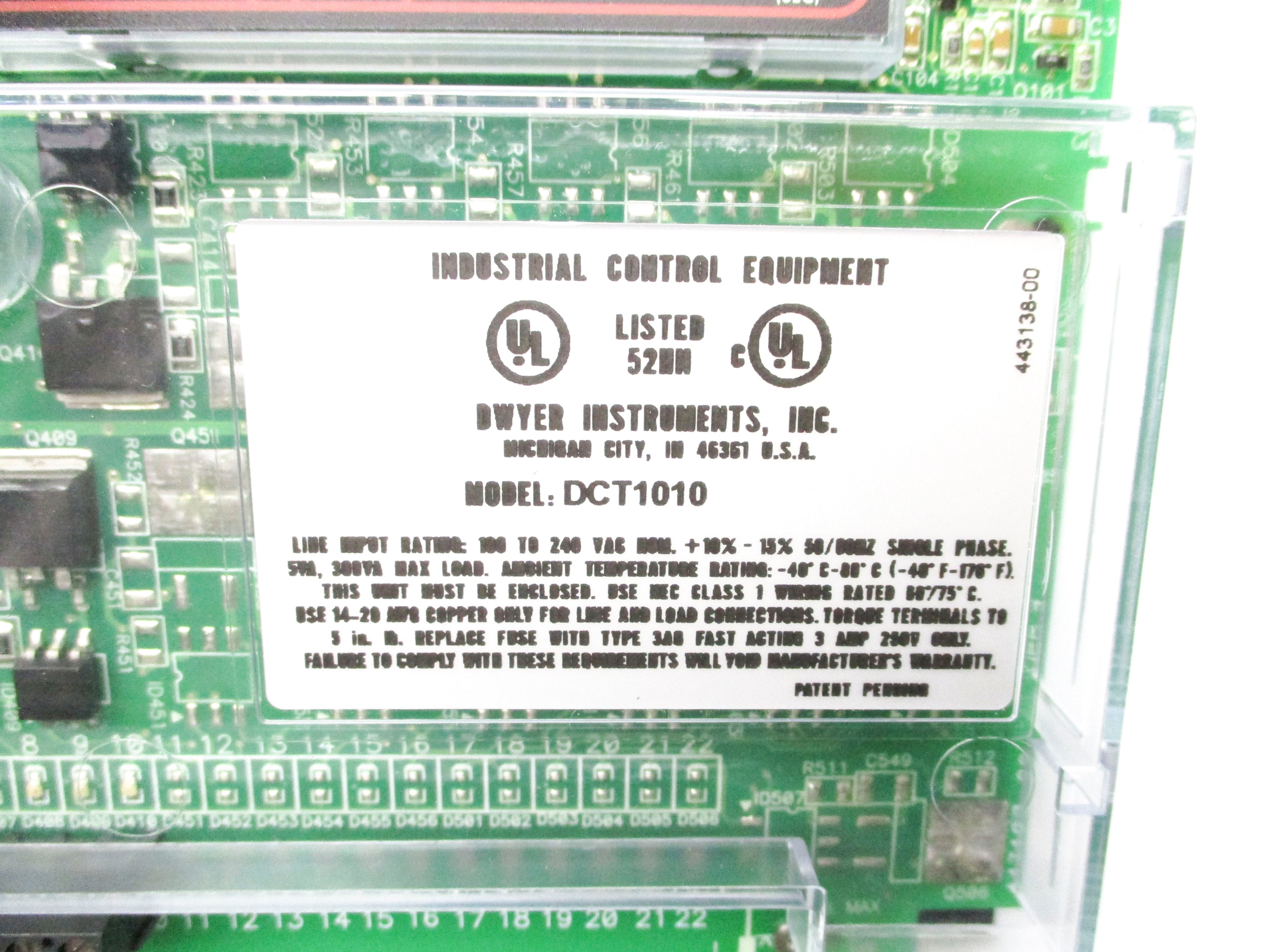 DWYER DCT1010 NSNP