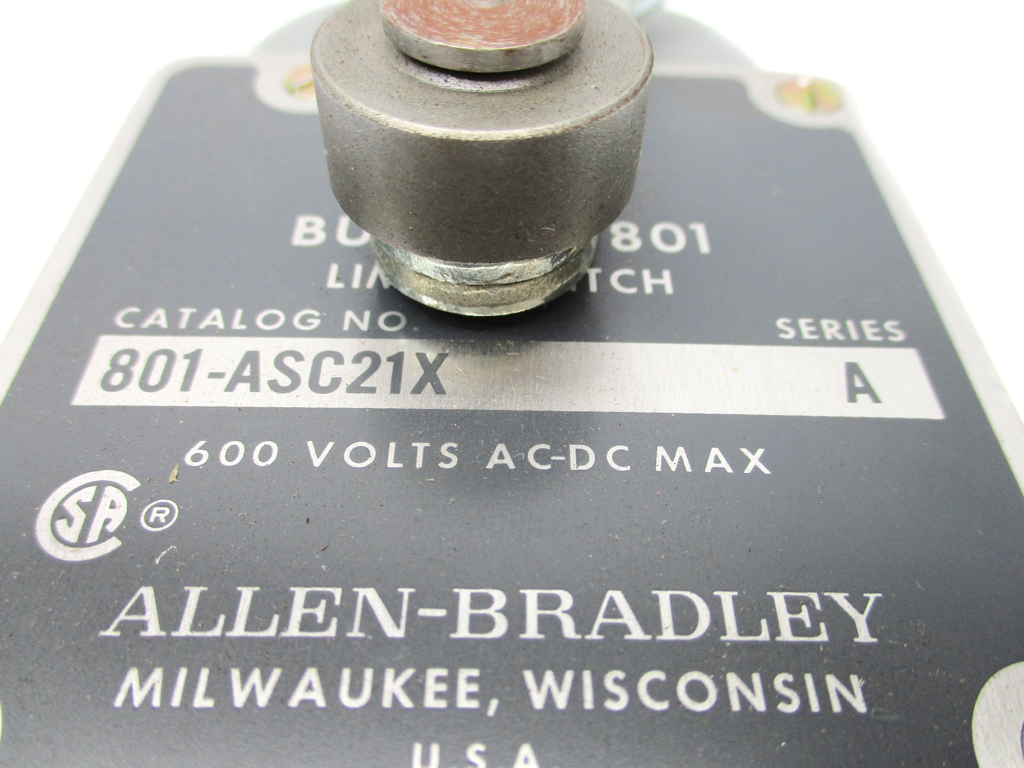 ALLEN BRADLEY 801-ASC21X SER. A NSNP