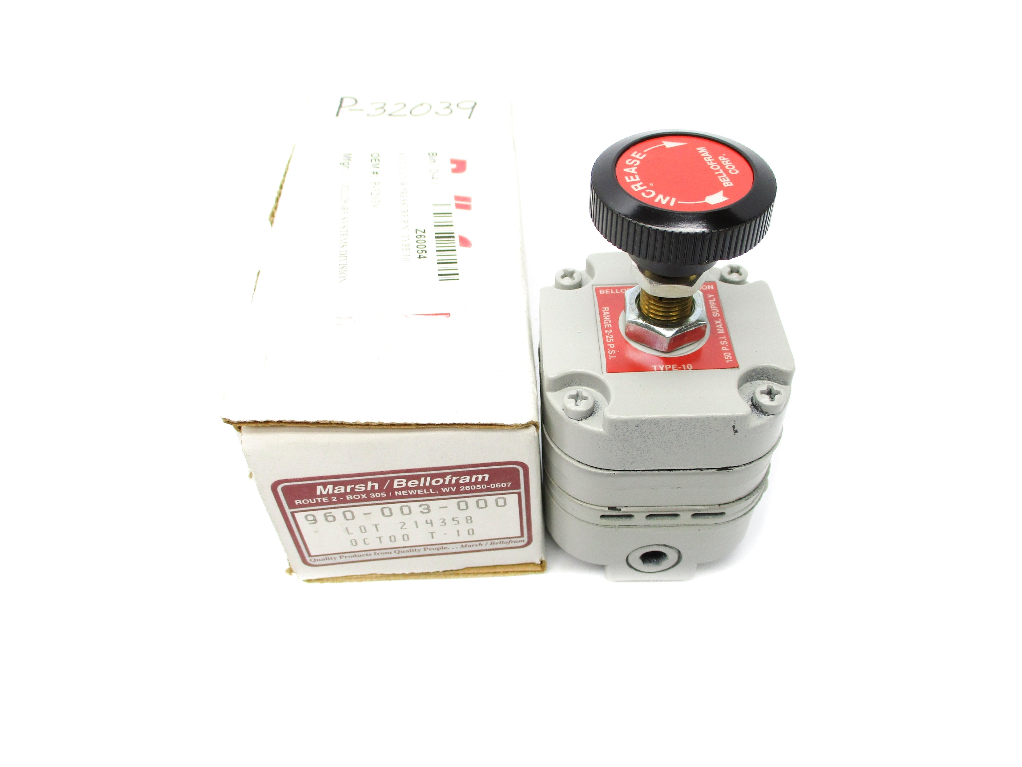 MARSH/BELLOFRAM 960-003-000 150PSI NSMP
