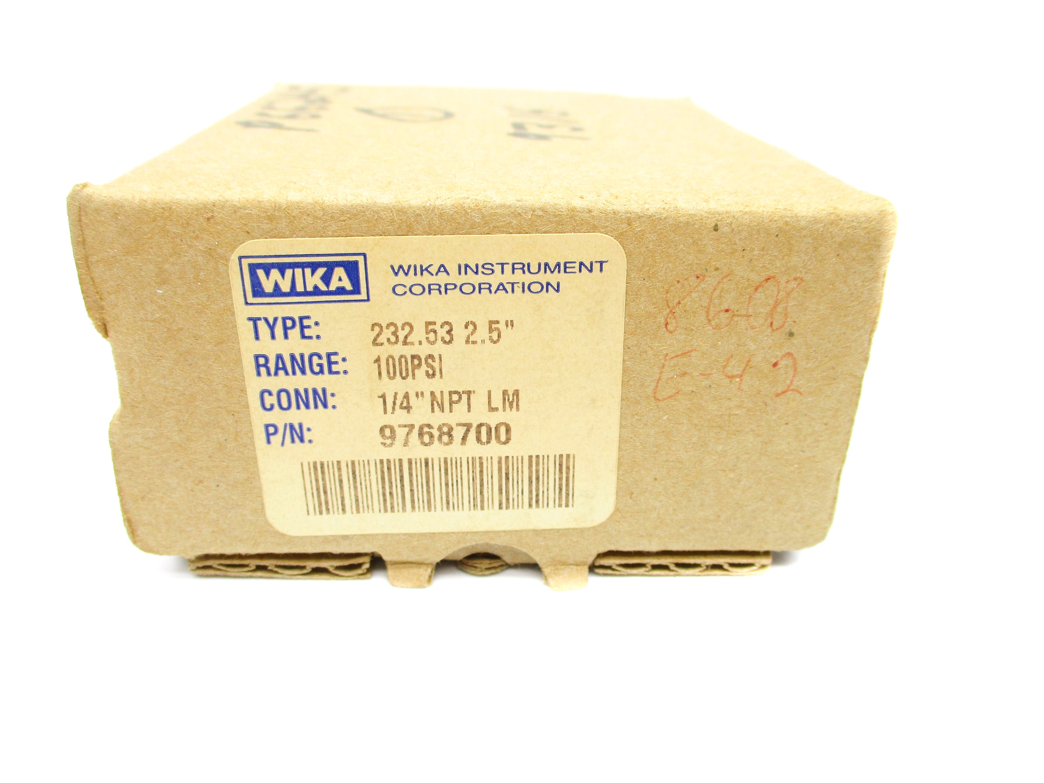 WIKA 9768700 100PSI NSMP