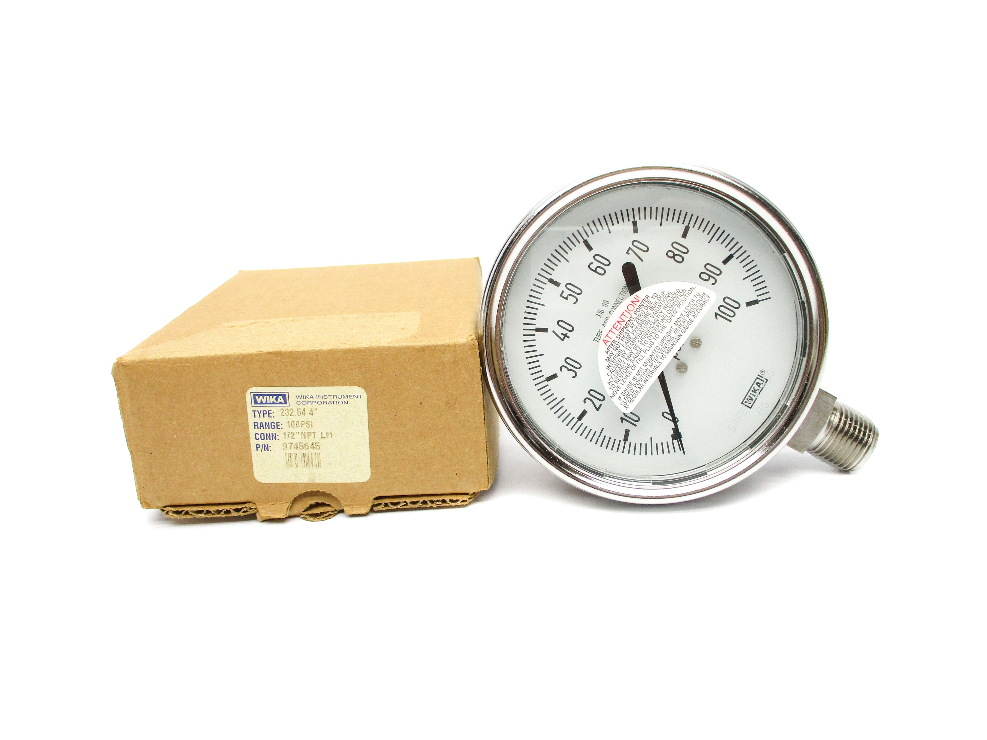 WIKA 9745645 100PSI NSMP
