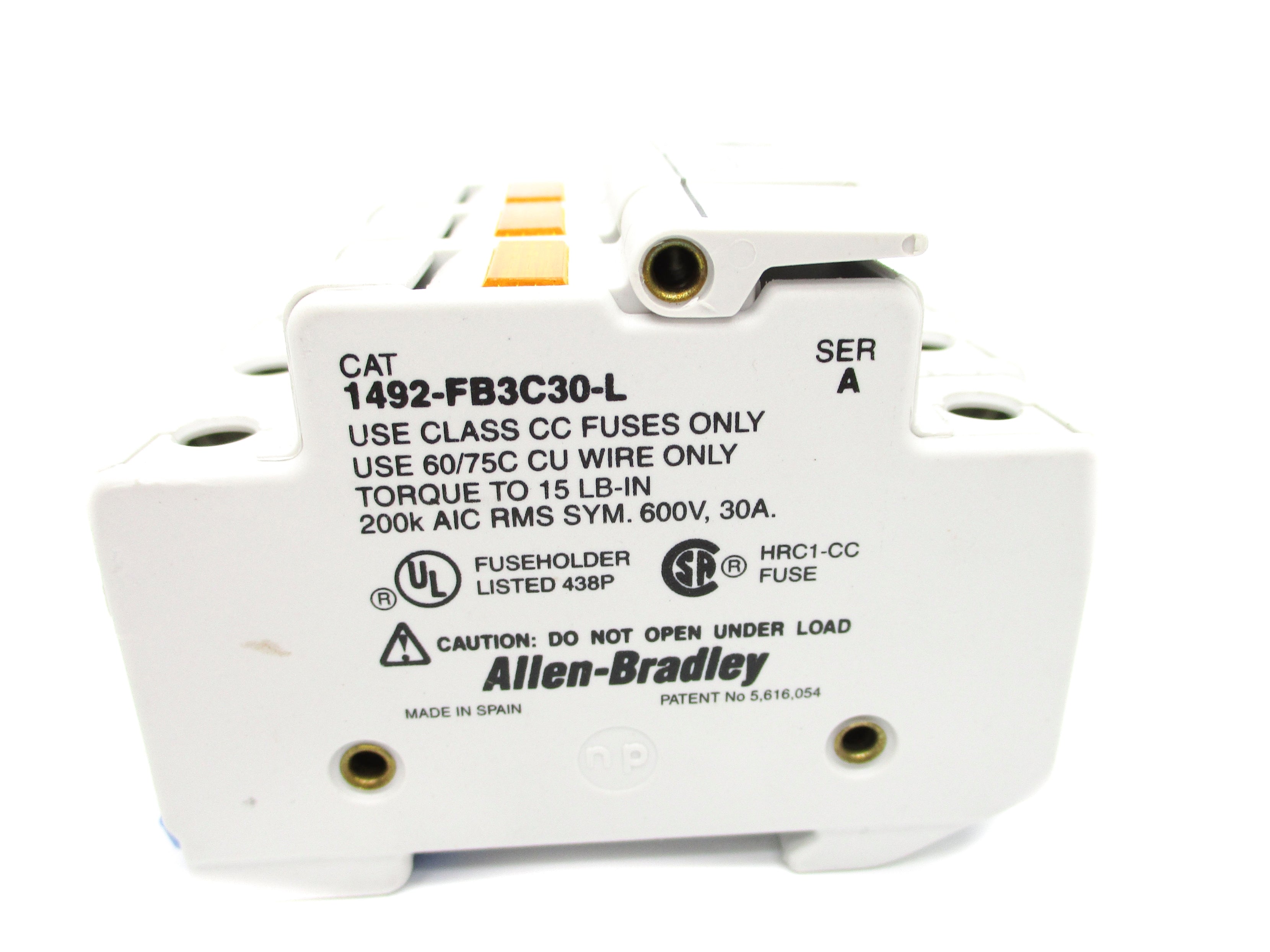 ALLEN BRADLEY 1492-FB3C30-L SER. A NSNP