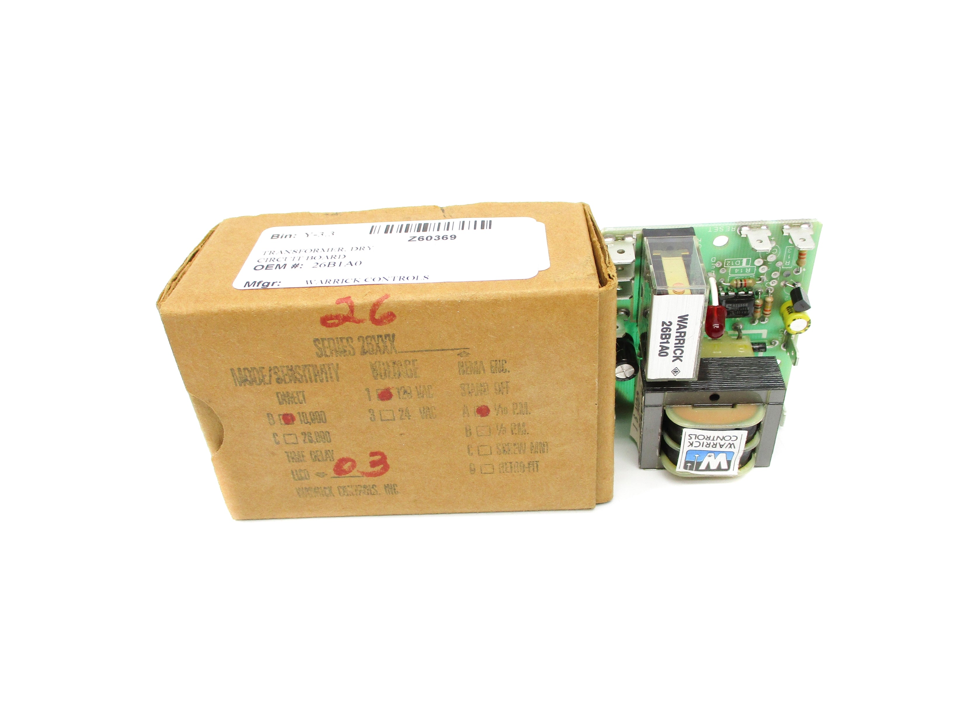 WARRICK CONTROLS 26B1A0 NSMP
